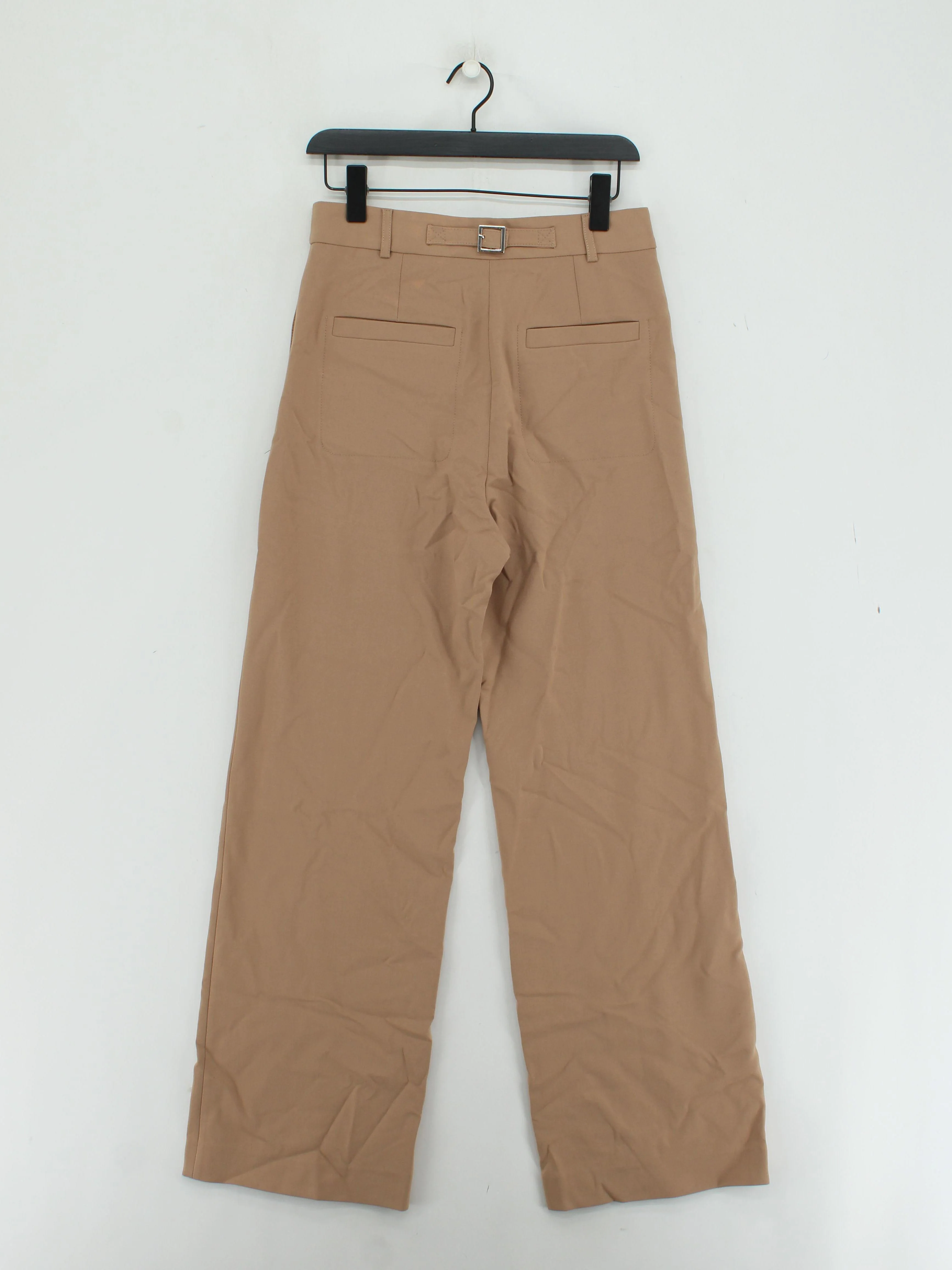 Karen Millen Women's Trousers UK 10 Tan Polyester - Image 2
