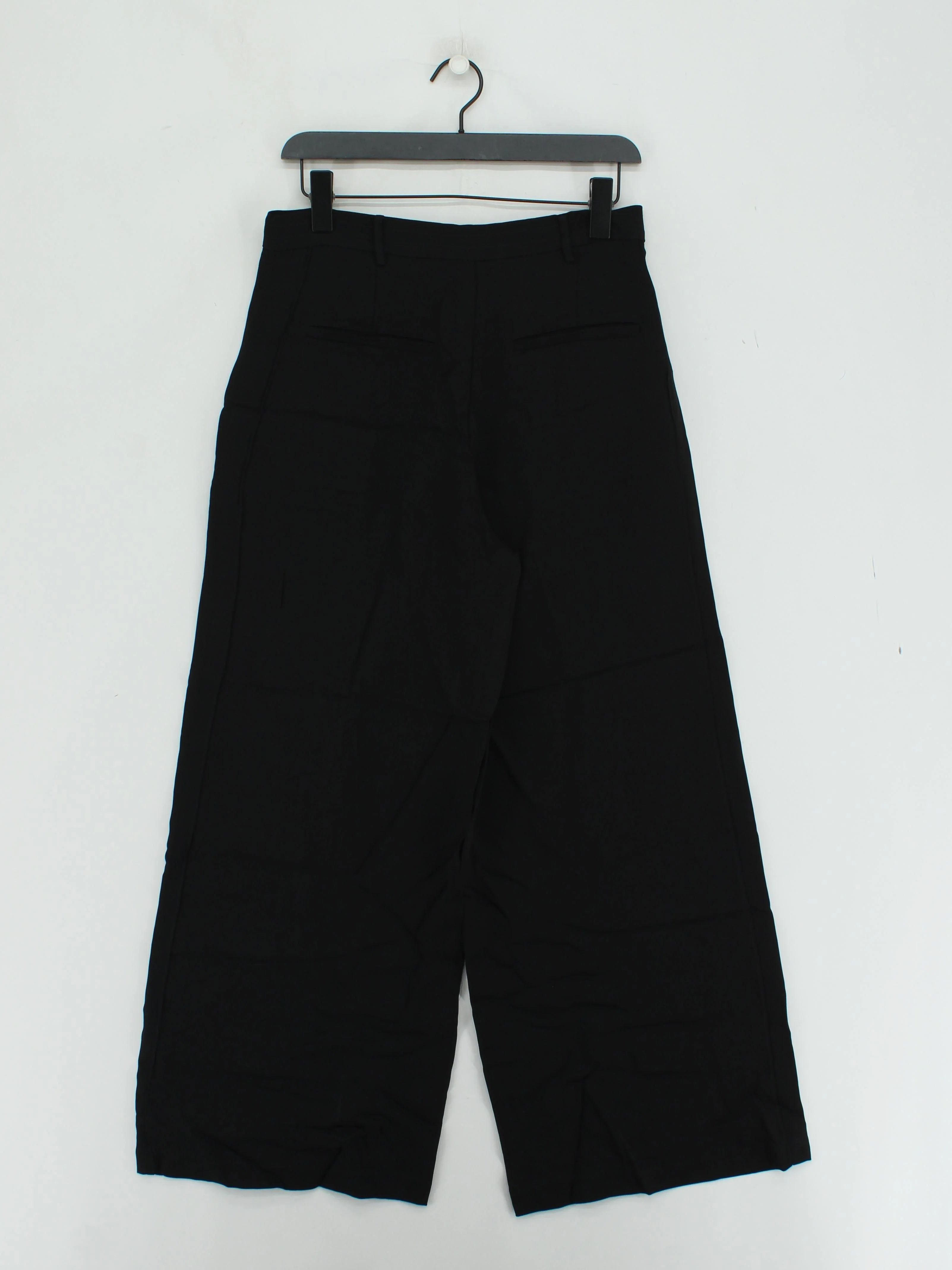 Karen Millen Women's Trousers UK 12 Black Viscose - Image 2