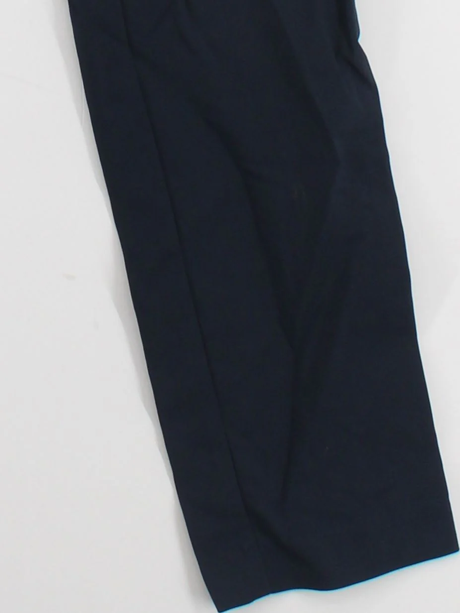 Karen Millen Women's Trousers UK 12 Blue Cotton with Polyamide, Elastane Chino - Image 4