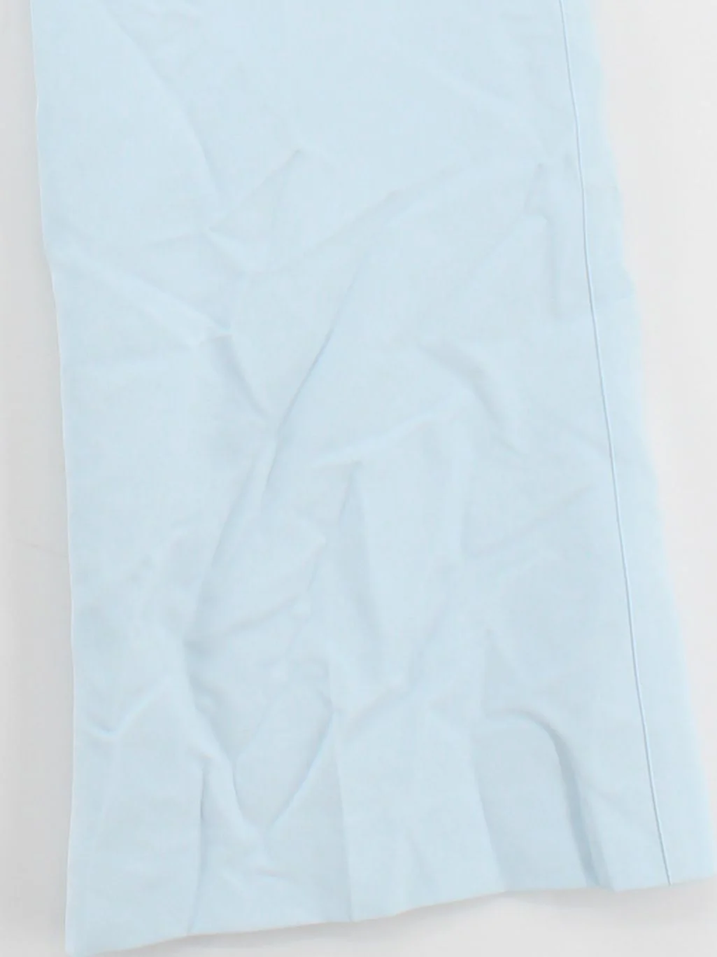 Karen Millen Women's Trousers UK 12 Blue Polyester with Elastane Flared Chino - Image 4