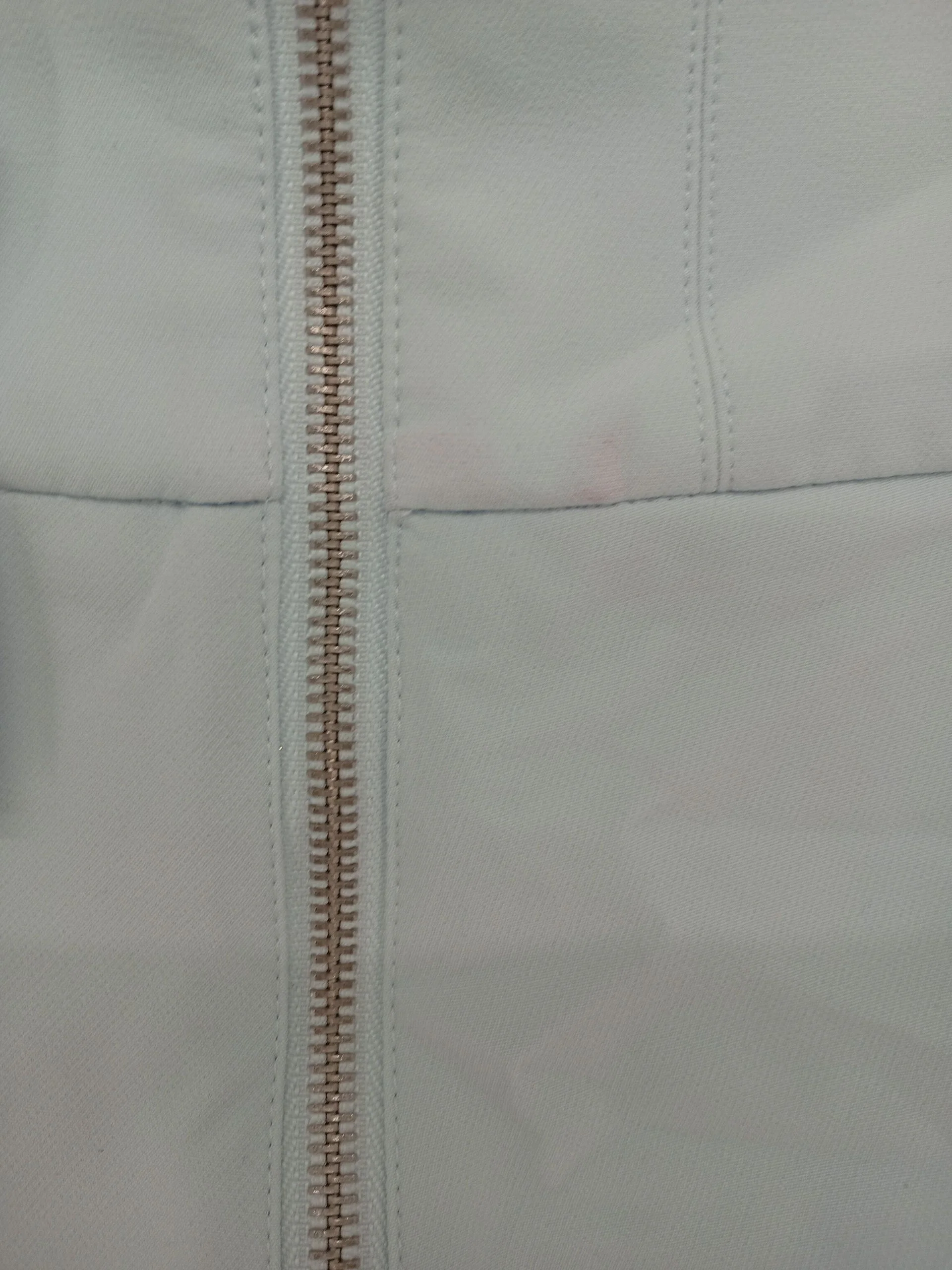 Karen Millen Women's Trousers UK 12 Blue Polyester with Elastane Flared Chino - Image 7