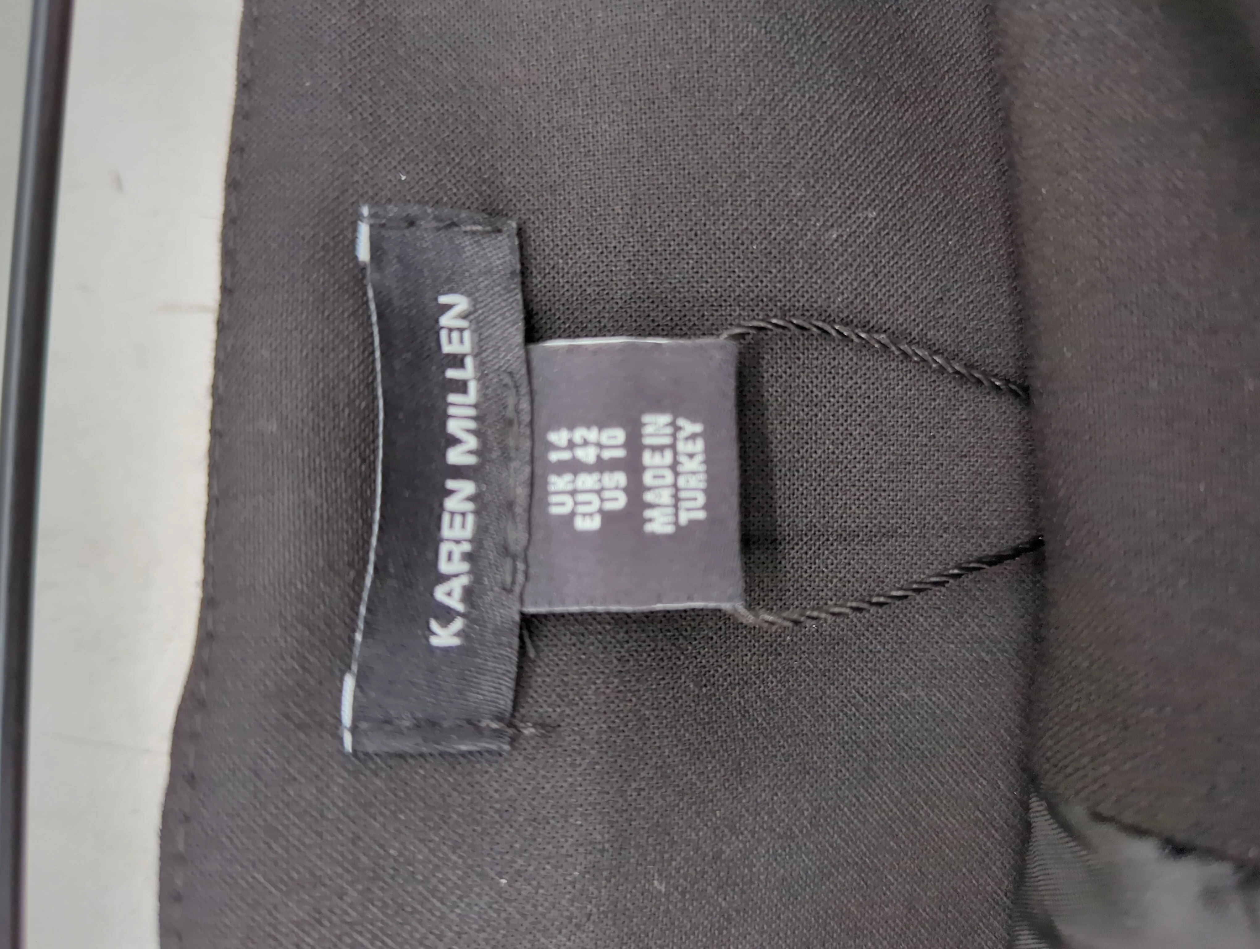 Karen Millen Women's Trousers UK 14 Black Polyester New with tags - Image 5