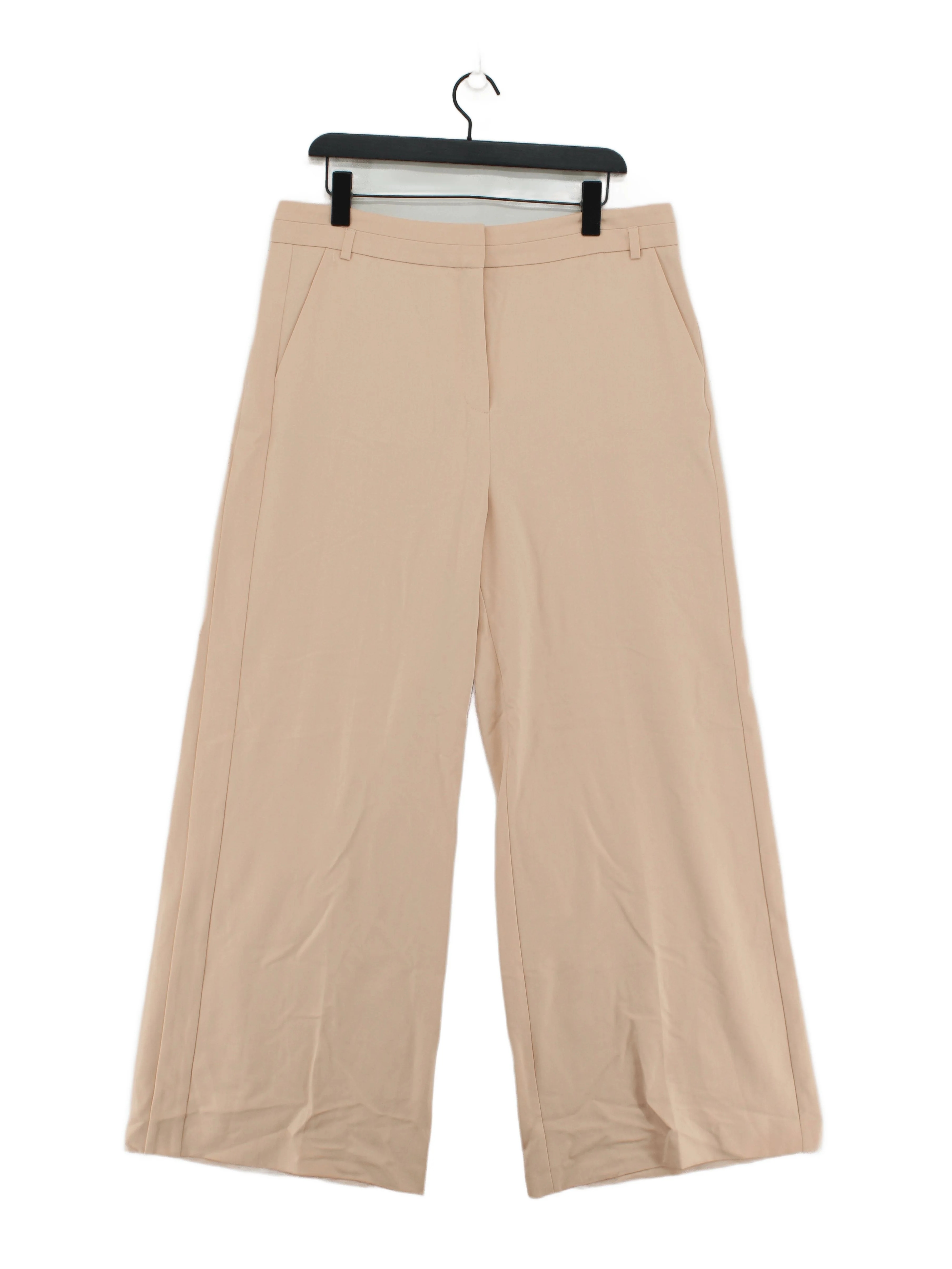 Karen Millen Women's Trousers UK 16 Orange Polyester