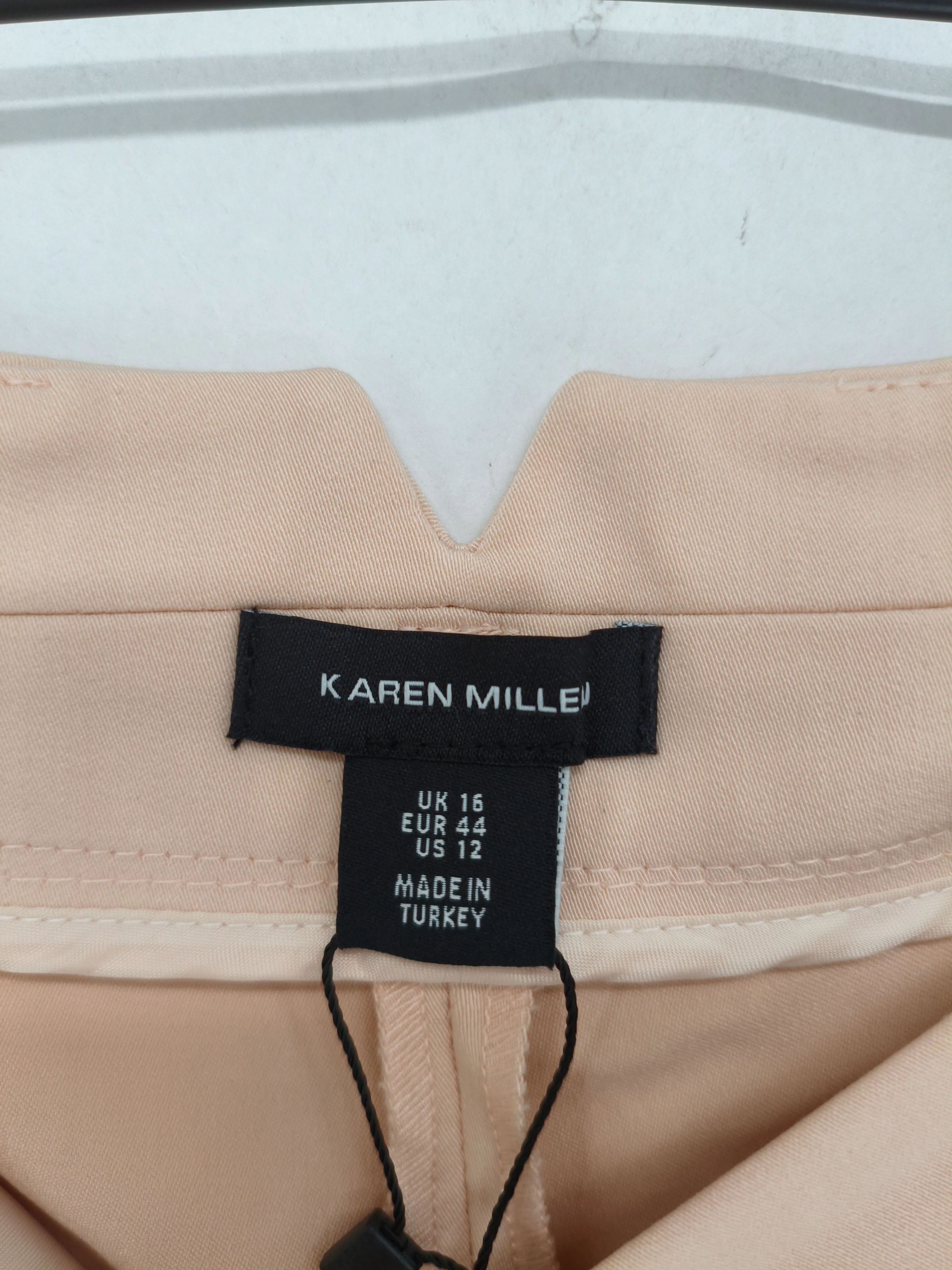 Karen Millen Women's Trousers UK 16 Orange Polyester - Image 6