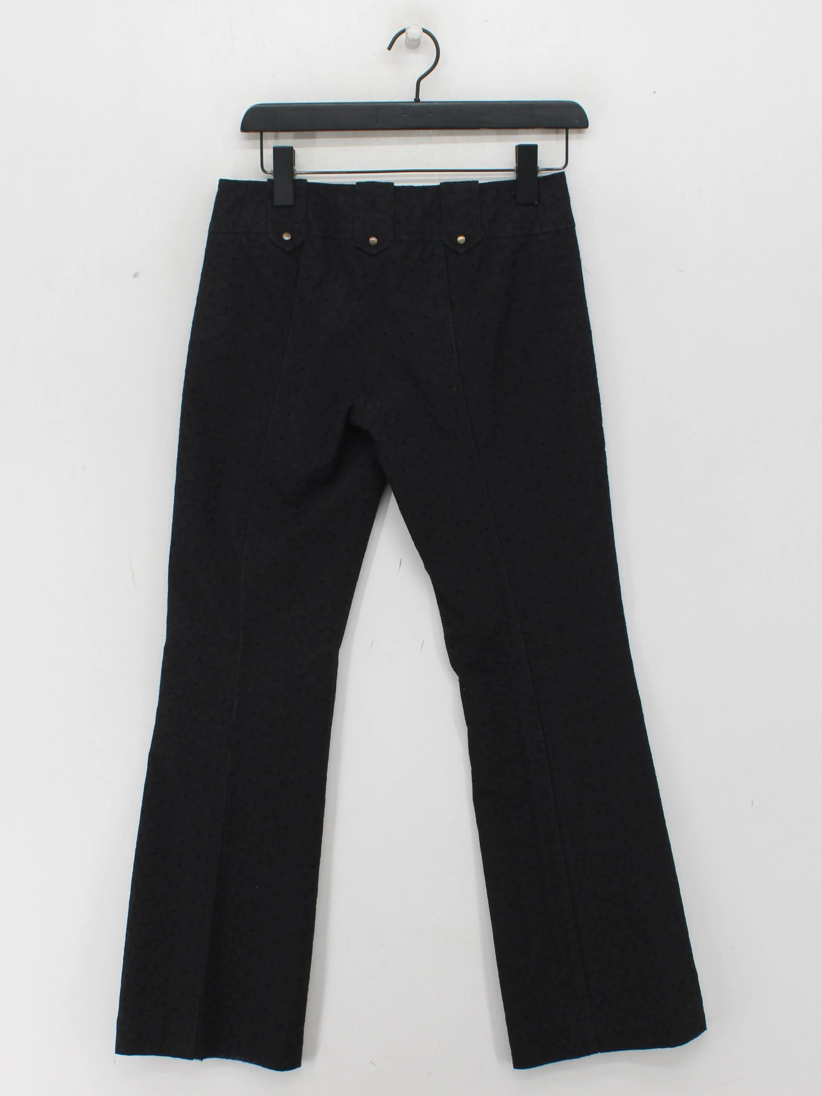 Karen Millen Women's Trousers UK 8 Black Cotton - Image 2