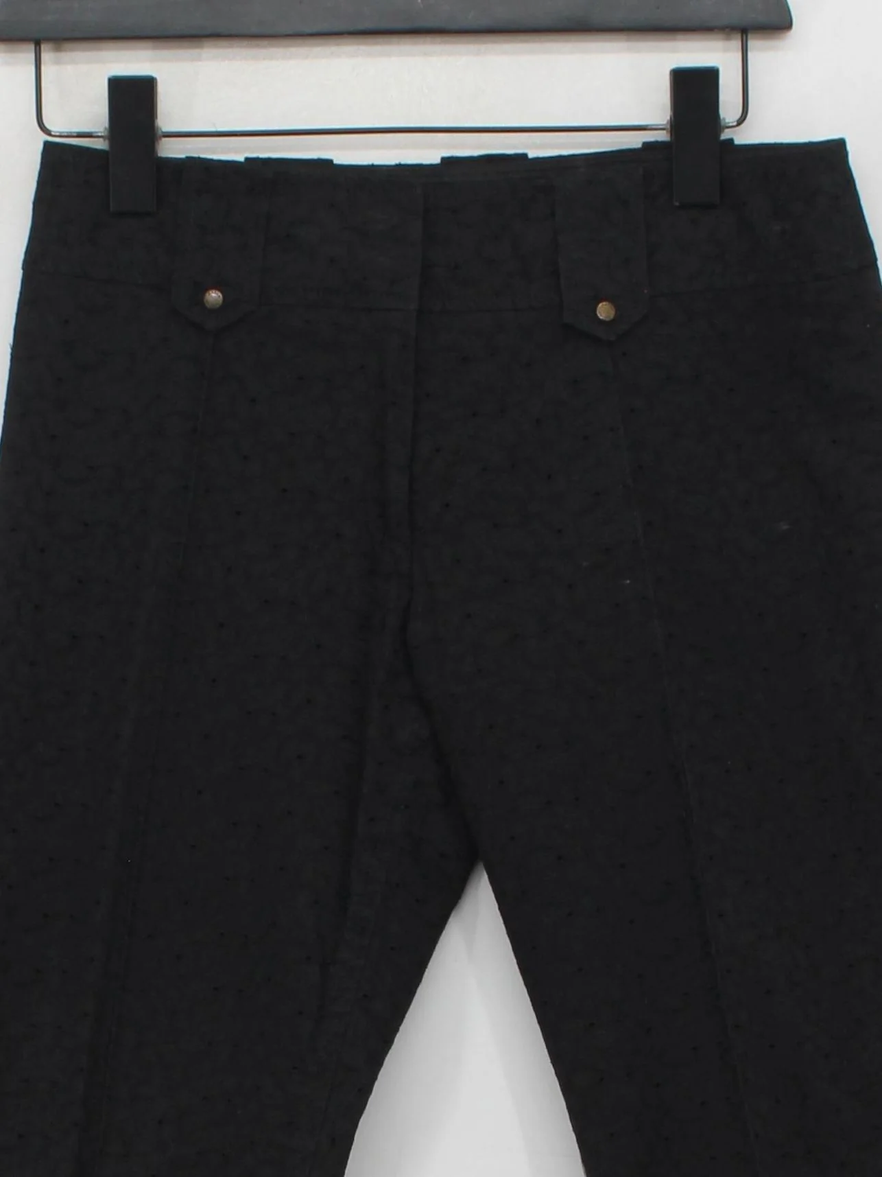 Karen Millen Women's Trousers UK 8 Black Cotton - Image 3