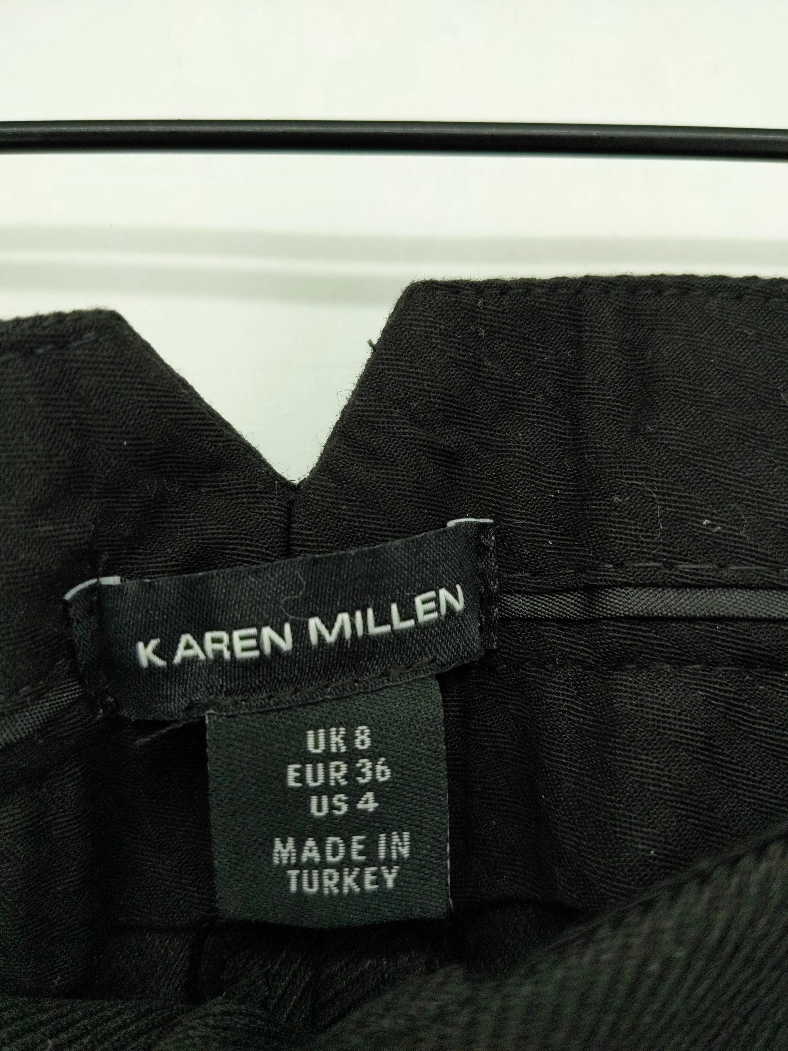 Karen Millen Women's Trousers UK 8 Black Polyester New with tags - Image 6