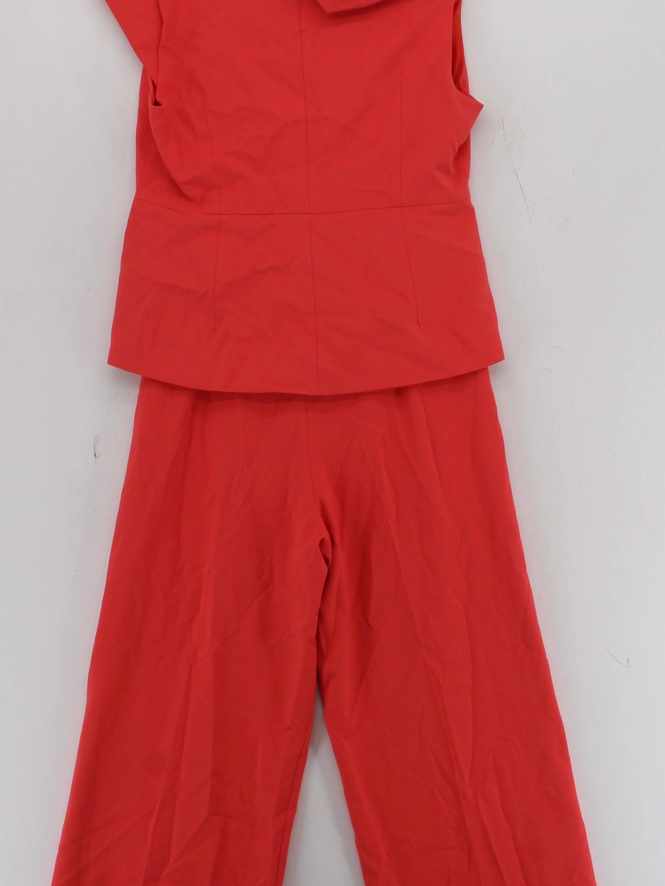 Karen Millen Women's Two Piece Suit UK 14 Red 100% Other New with tags - Image 2