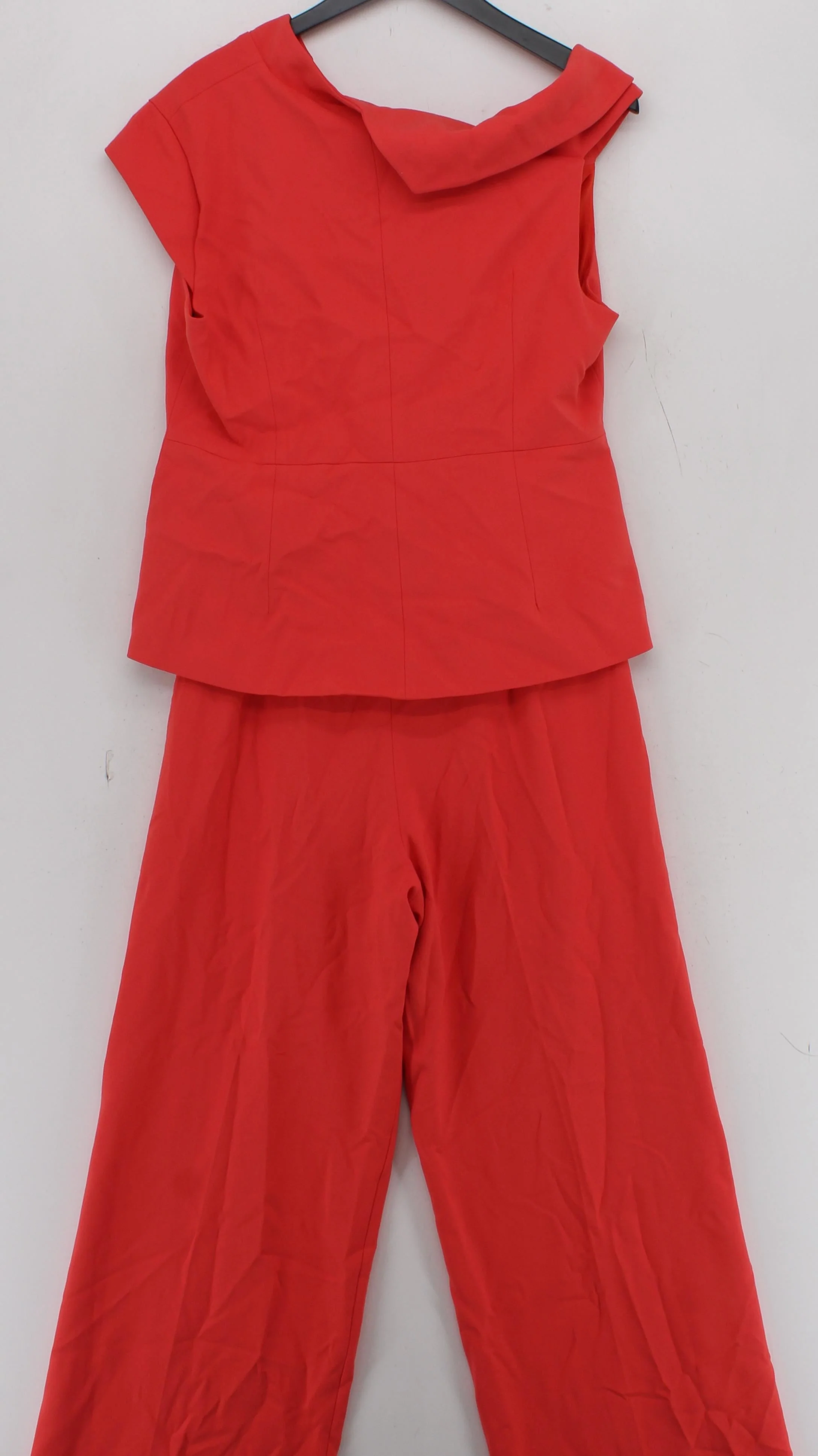 Karen Millen Women's Two Piece Suit UK 14 Red 100% Other New with tags - Image 5