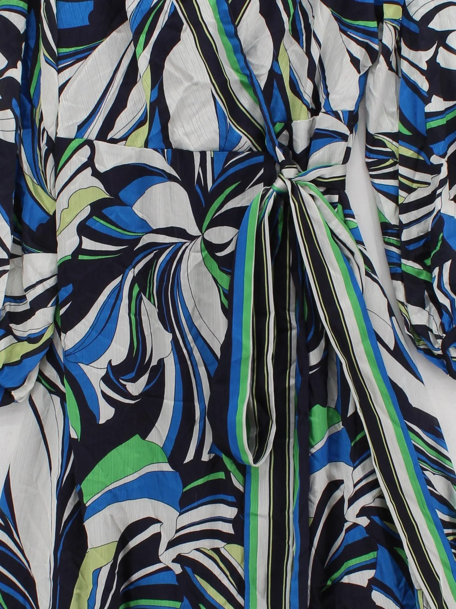 Karen Millen Wrap Maxi Dress UK16 in Multi RRP £119 - Image 3