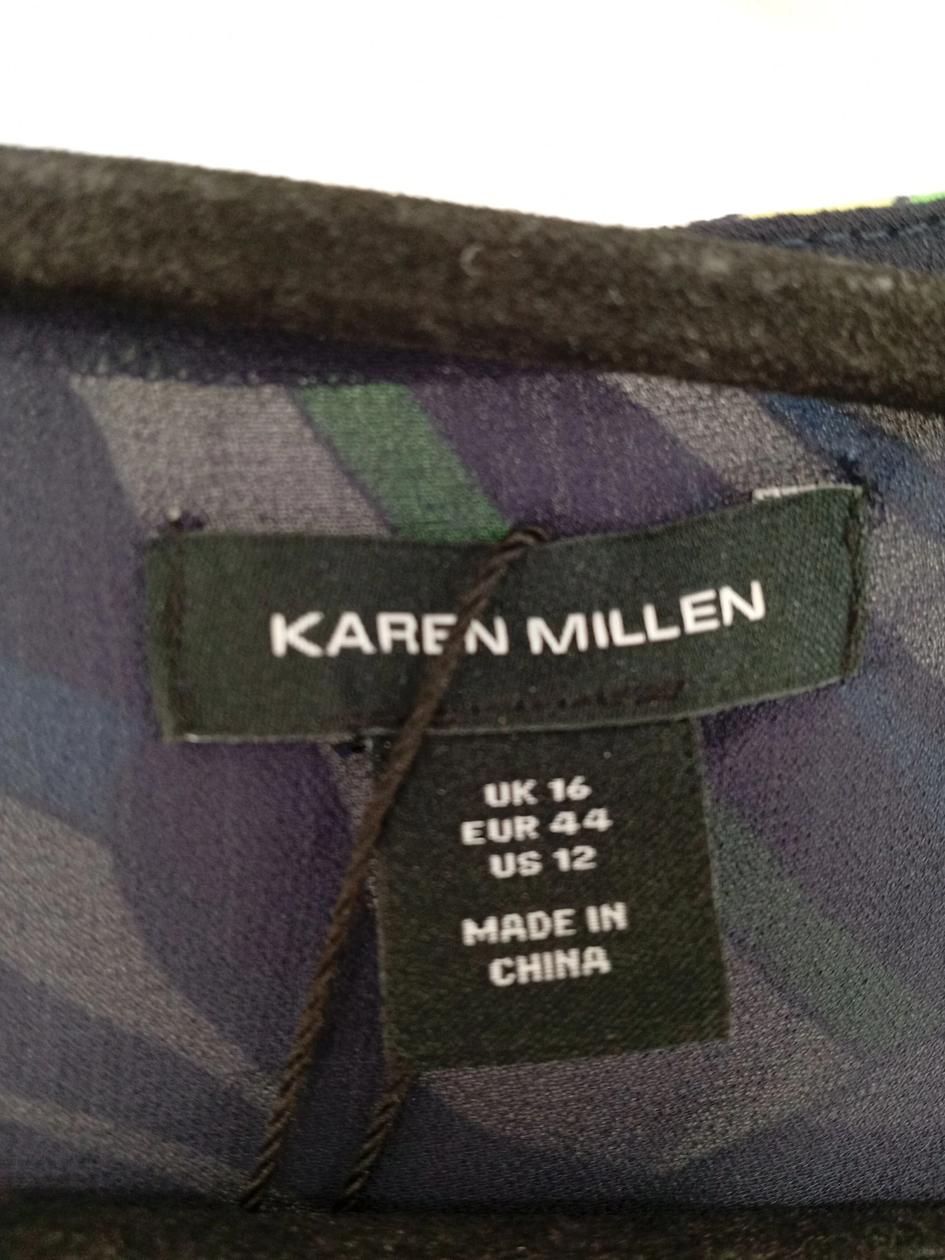 Karen Millen Wrap Maxi Dress UK16 in Multi RRP £119 - Image 7