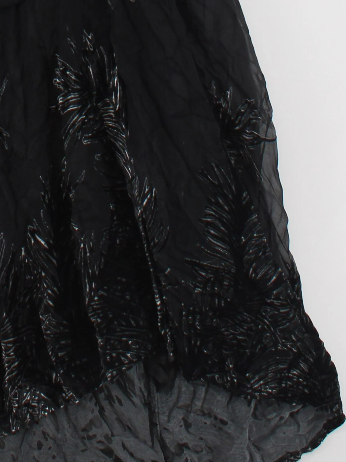Karen Millen Wrap Maxi Dress UK22 in Black RRP £189 - Image 4