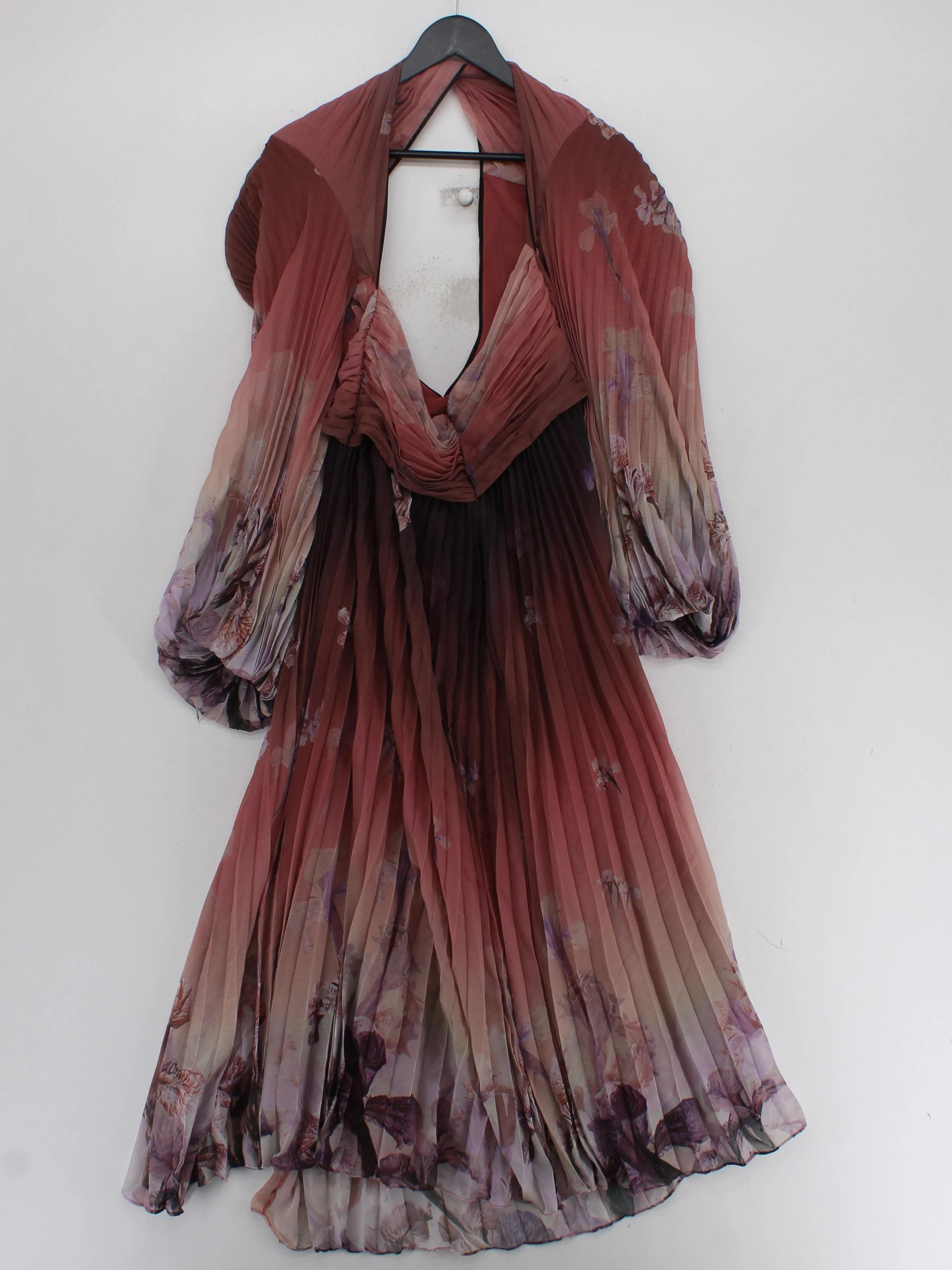 Karen Millen Wrap Midi Dress in Multi RRP £199 - Image 2