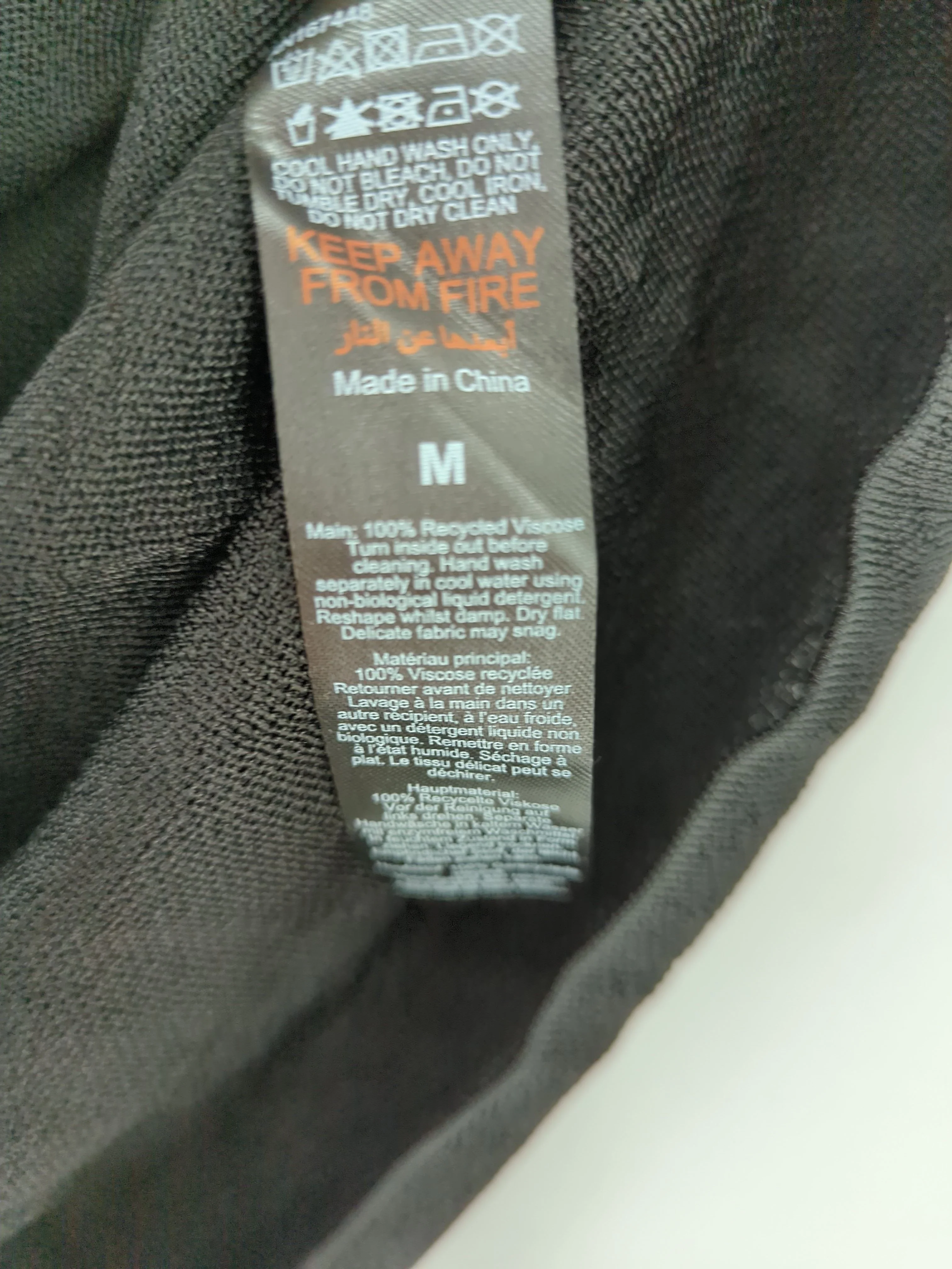 Karen Millen Wrap Midi Dress M in Black RRP £149 - Image 7