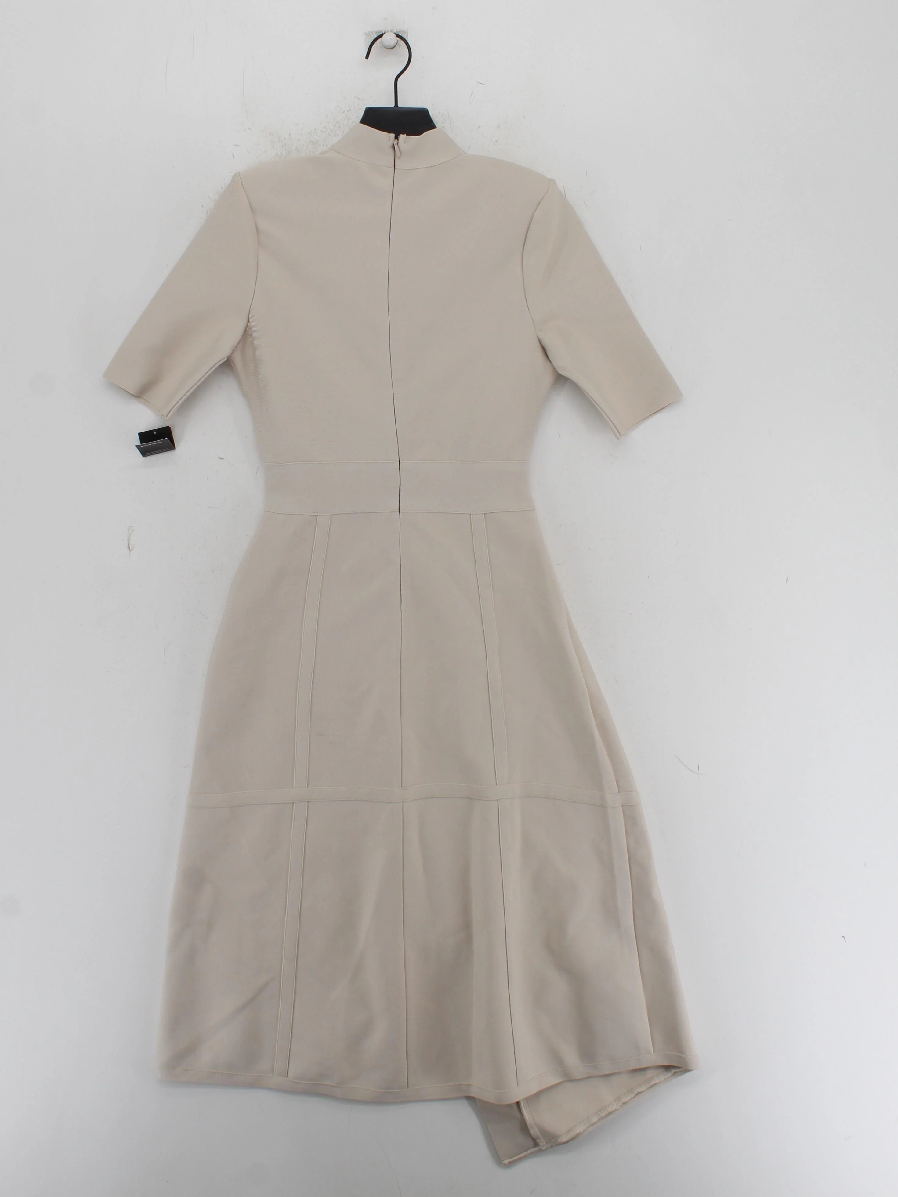 Karen Millen Wrap Midi Dress S in Cream RRP £99 - Image 2
