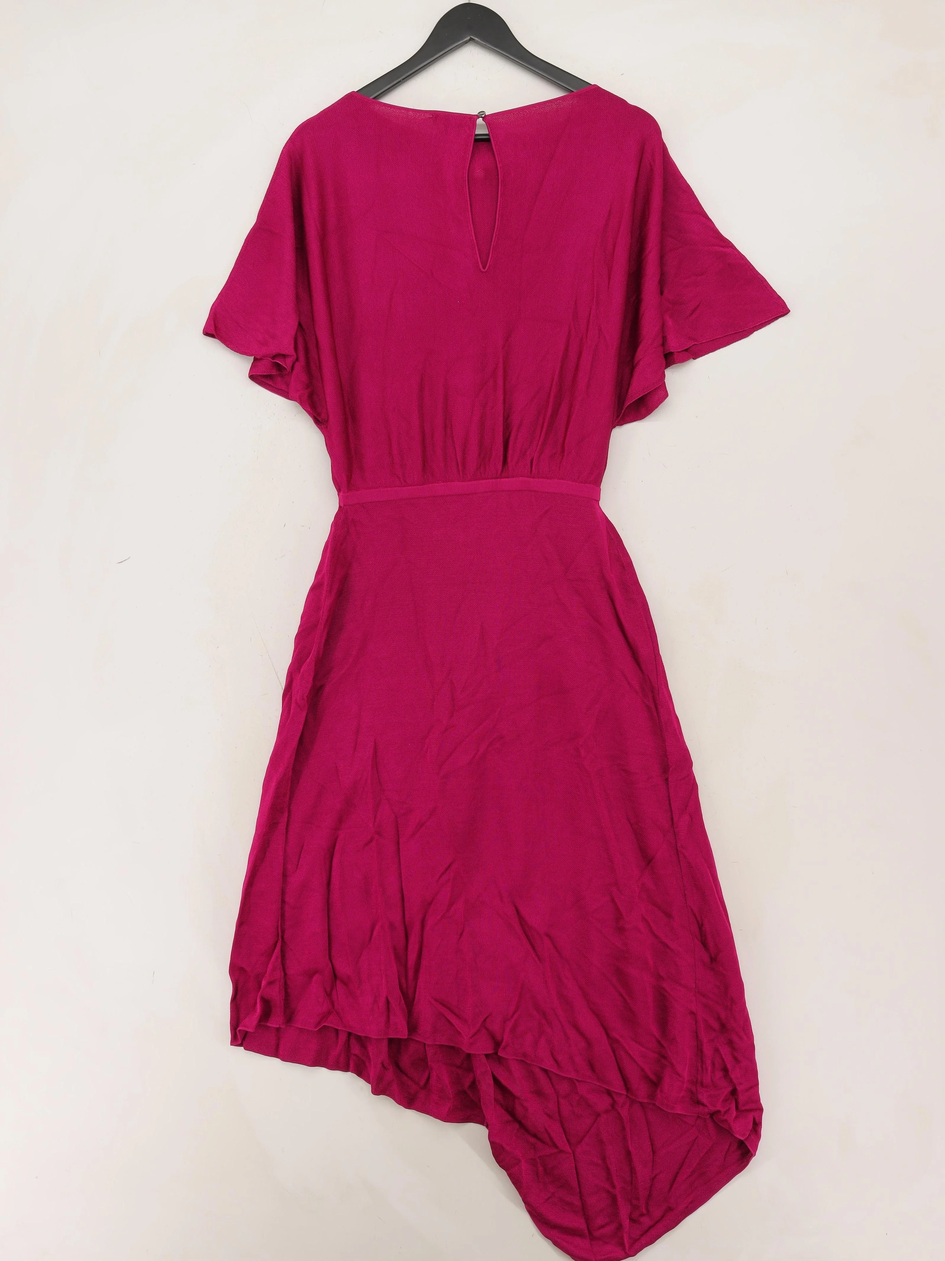 Karen Millen Wrap Midi Dress S in Pink RRP £149 - Image 2