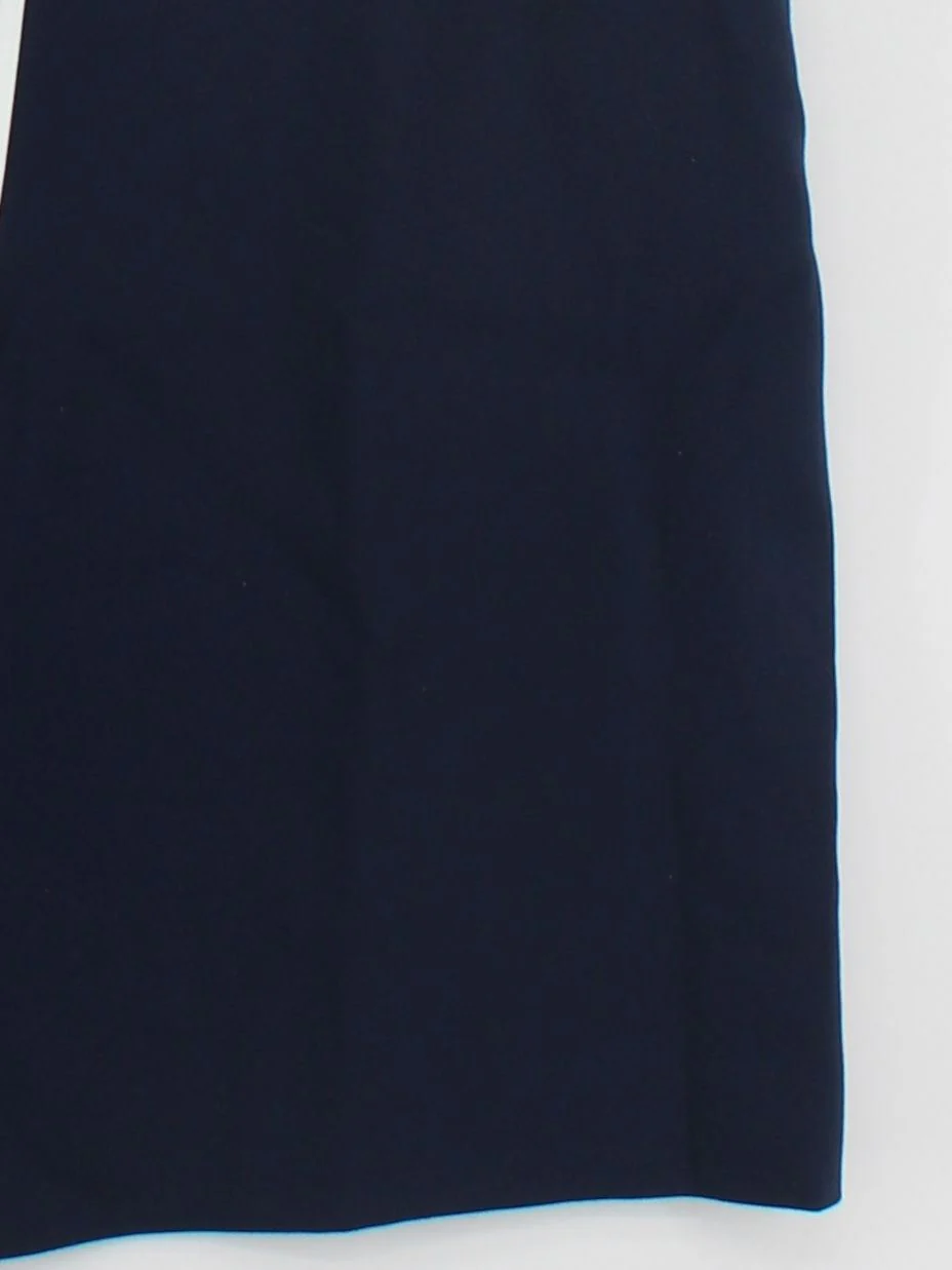 Karen Millen Wrap Midi Dress UK10 in Blue RRP £239 - Image 4