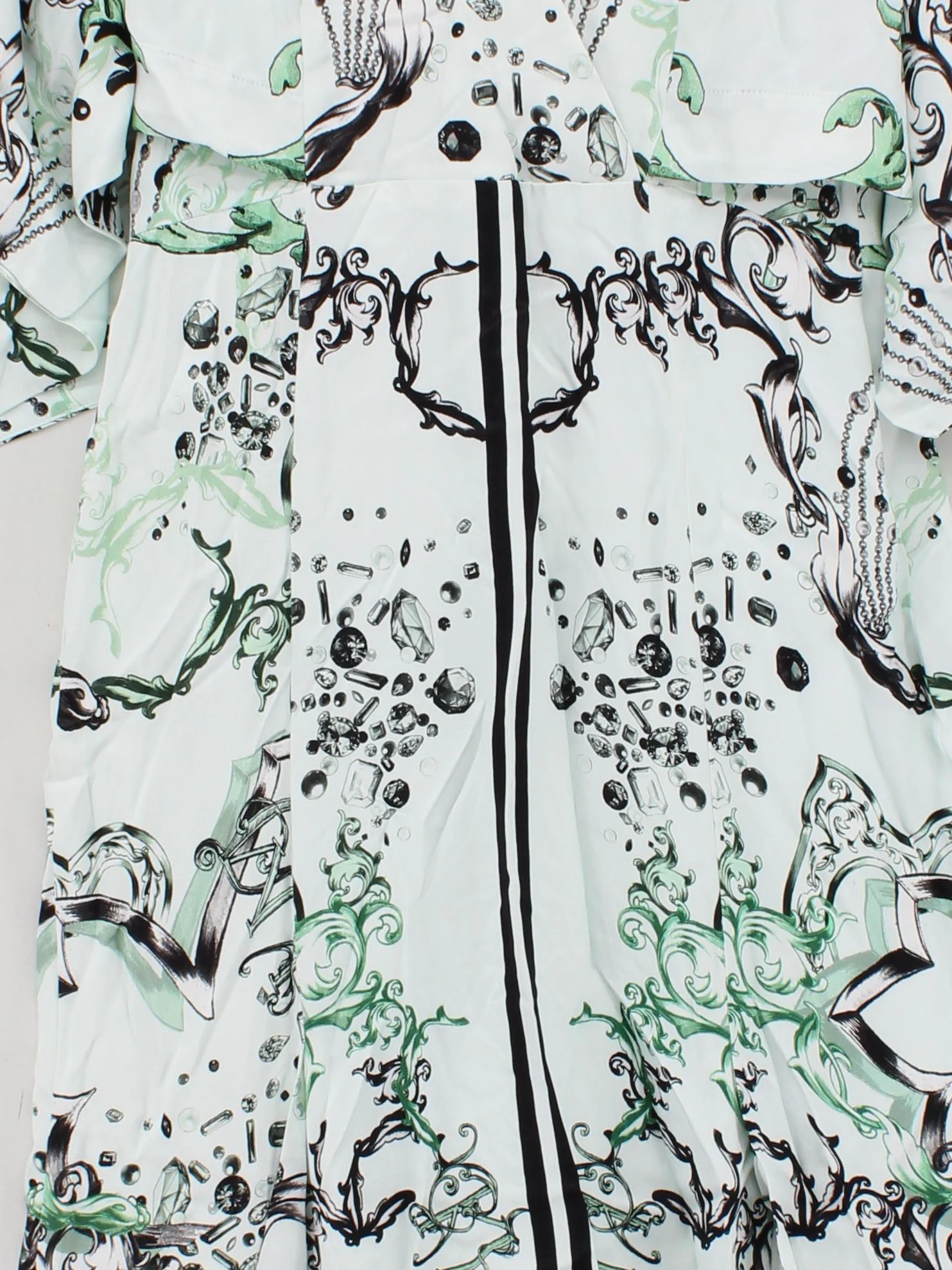 Karen Millen Wrap Midi Dress UK12 in Multi RRP £299 - Image 4