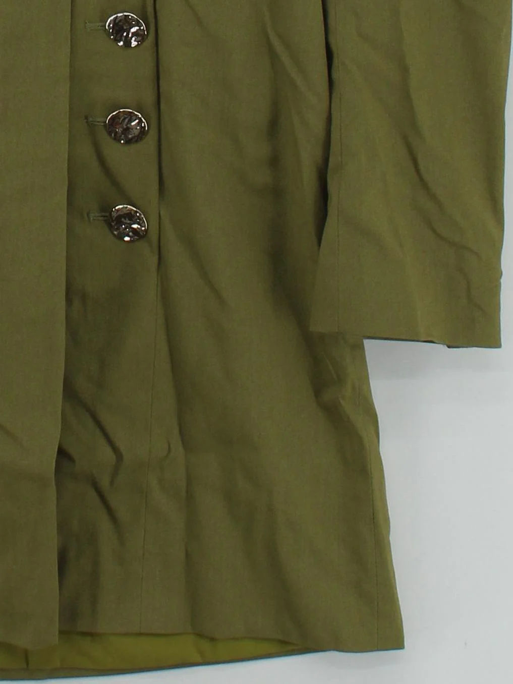 Karen Millen Wrap Mini Dress UK14 in Green RRP £249 - Image 4