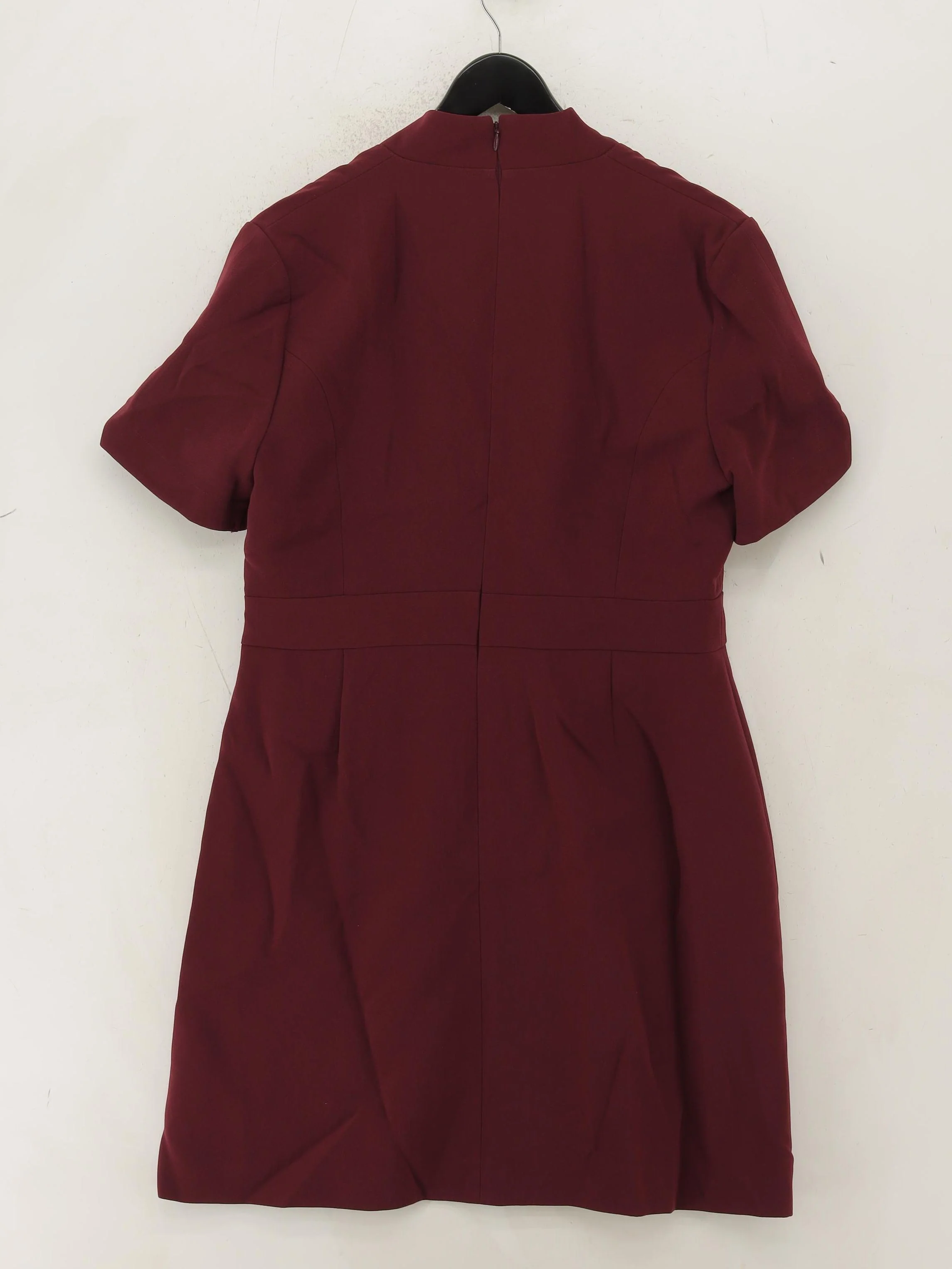 Karen Millen Wrap Mini Dress UK14 in Red RRP £189 - Image 2