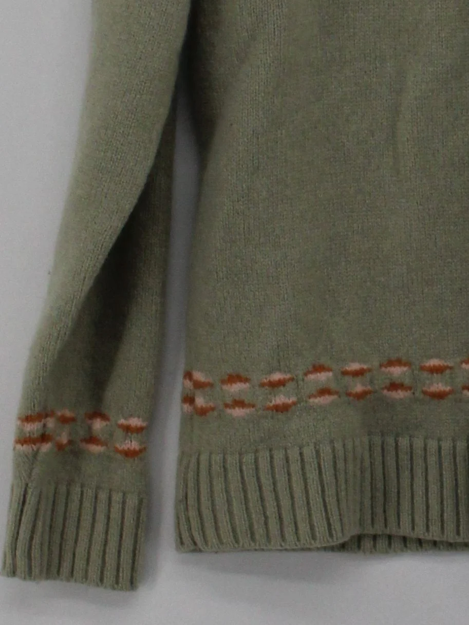 Kari Traa Women's Jumper M Green Wool with Polyamide Pullover - Image 4
