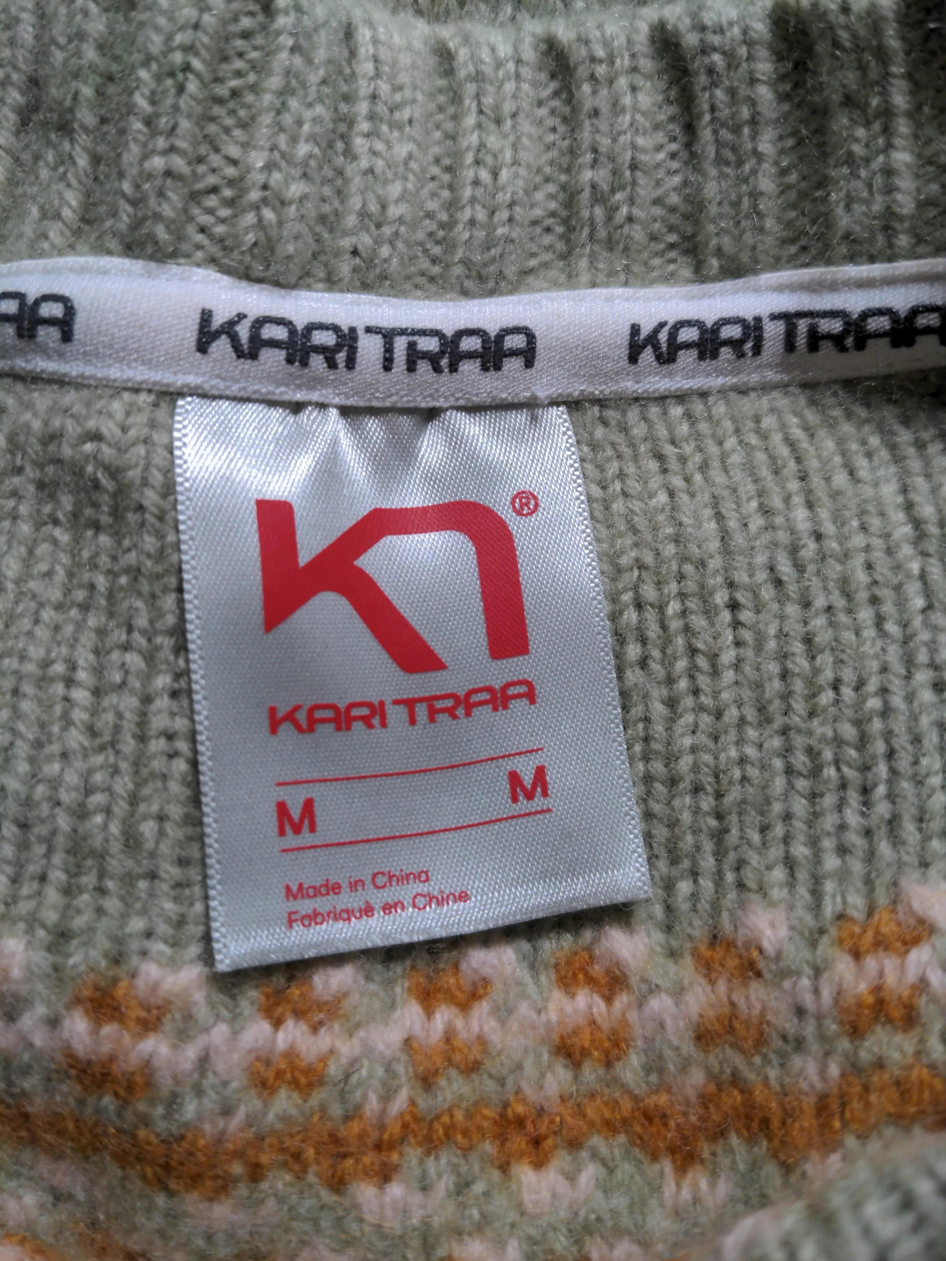 Kari Traa Women's Jumper M Green Wool with Polyamide Pullover - Image 5