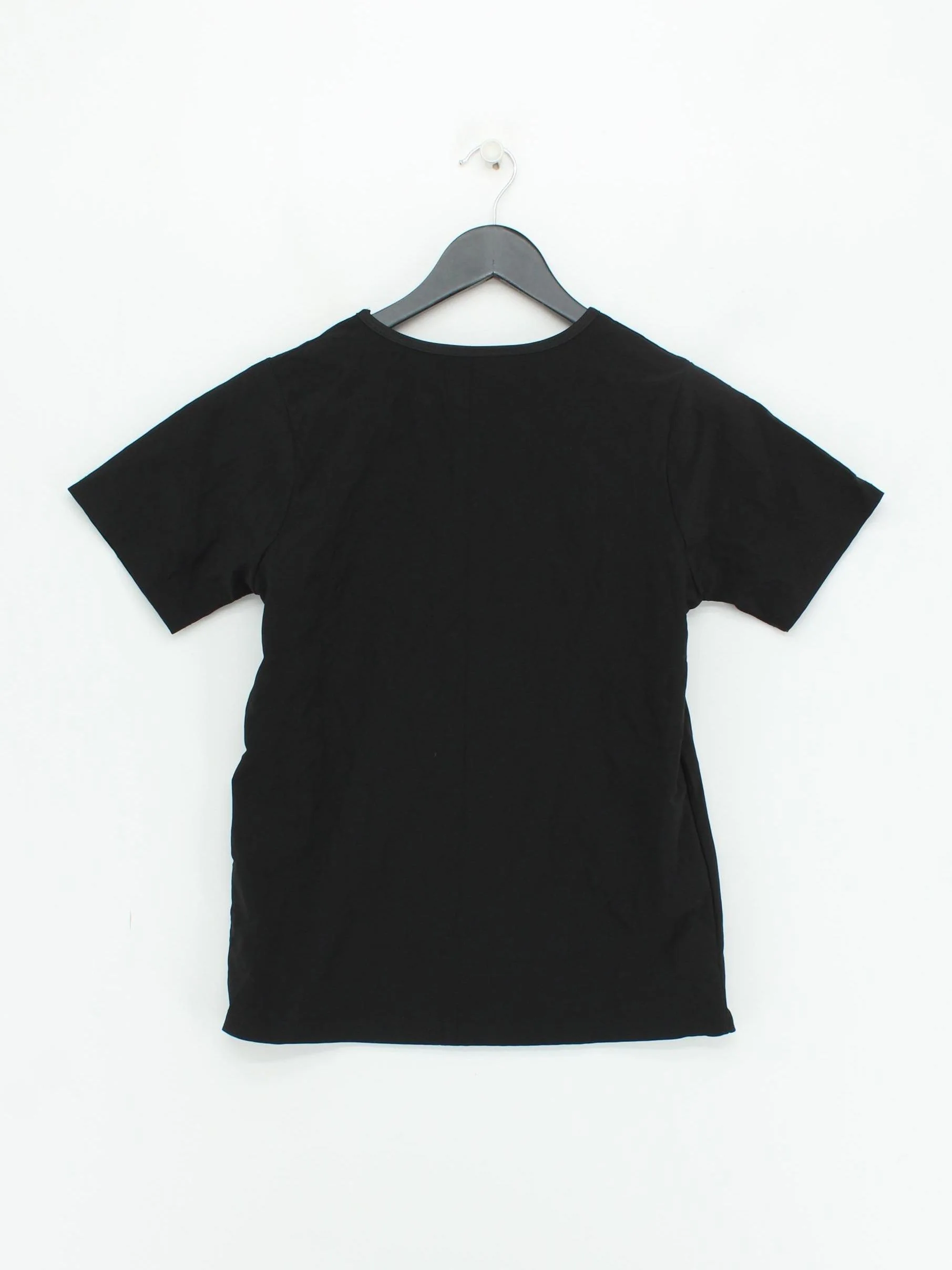 KARL LAGERFELD Men's T-Shirt S Black Polyester with Spandex, Polyamide Basic - Image 2