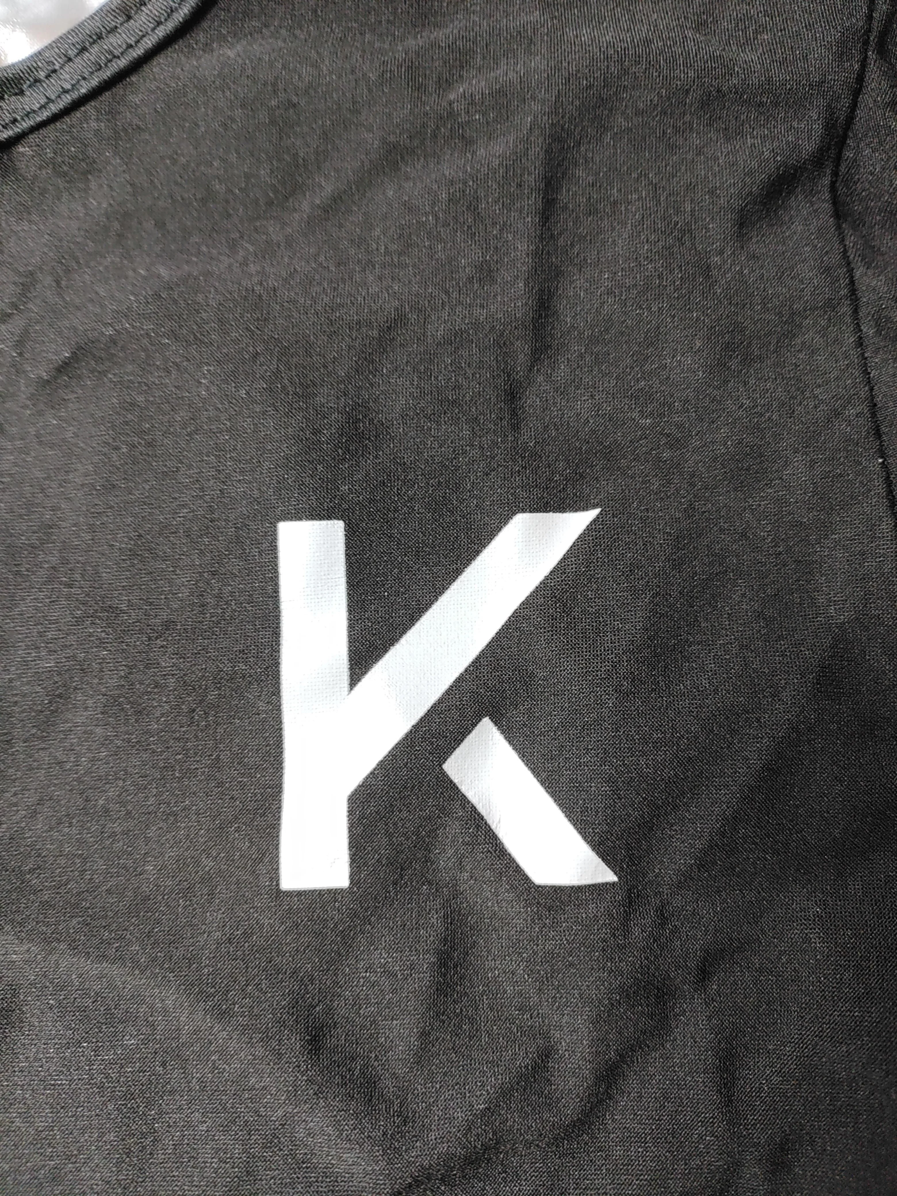 KARL LAGERFELD Men's T-Shirt S Black Polyester with Spandex, Polyamide Basic - Image 5