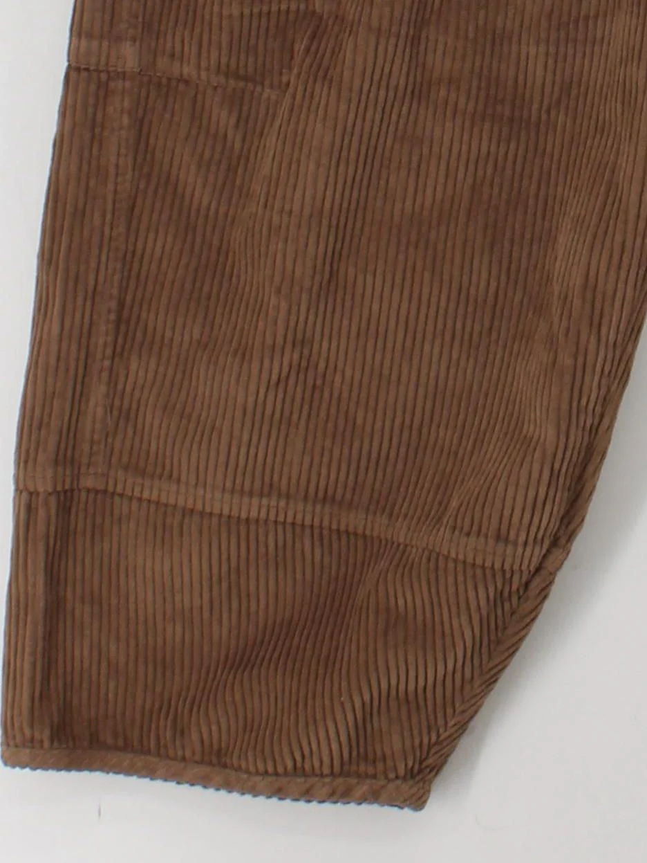 Kate Barton Men's Trousers M Brown 100% Cotton Tapered Chino - Image 4