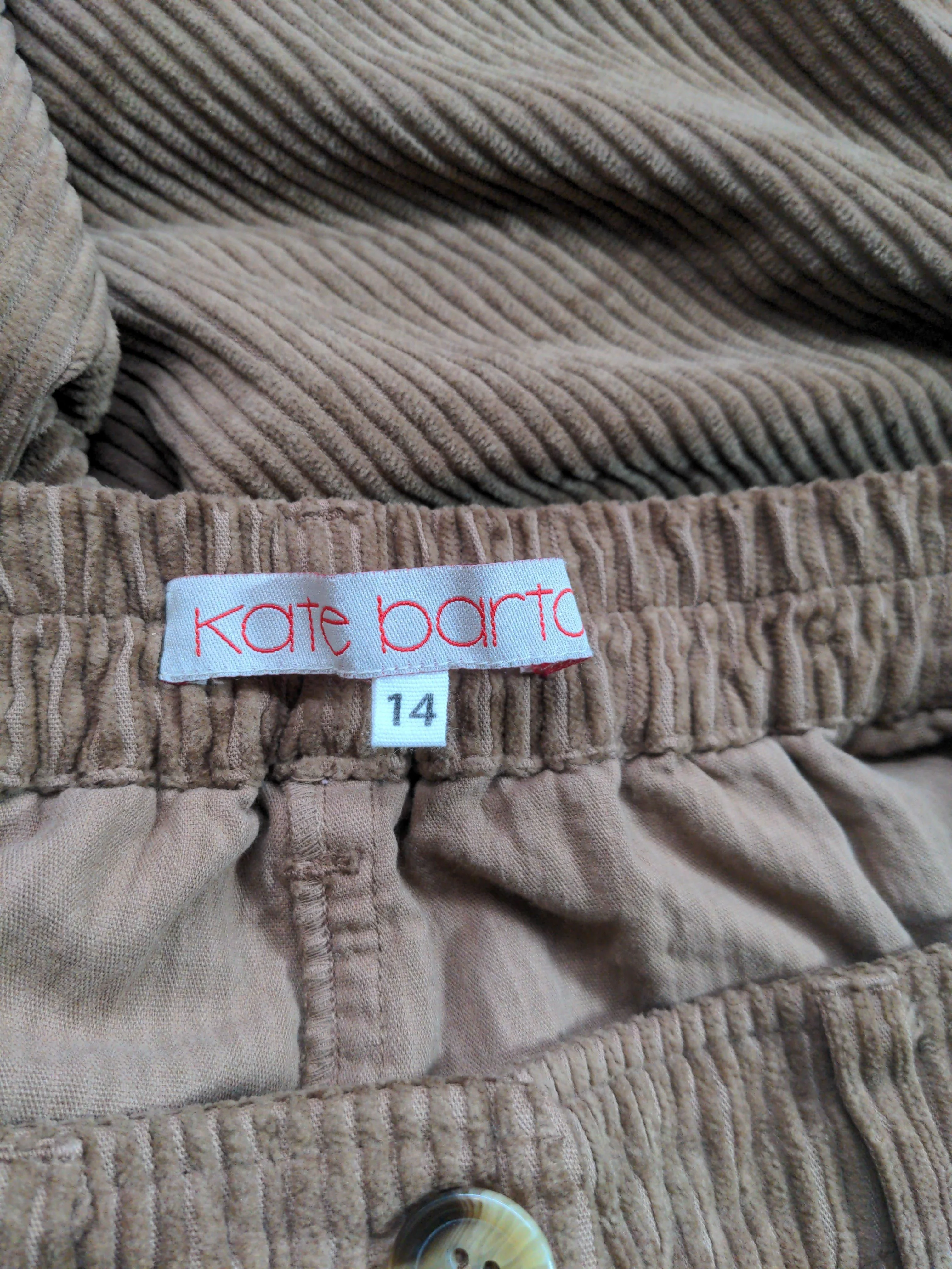 Kate Barton Men's Trousers M Brown 100% Cotton Tapered Chino - Image 5