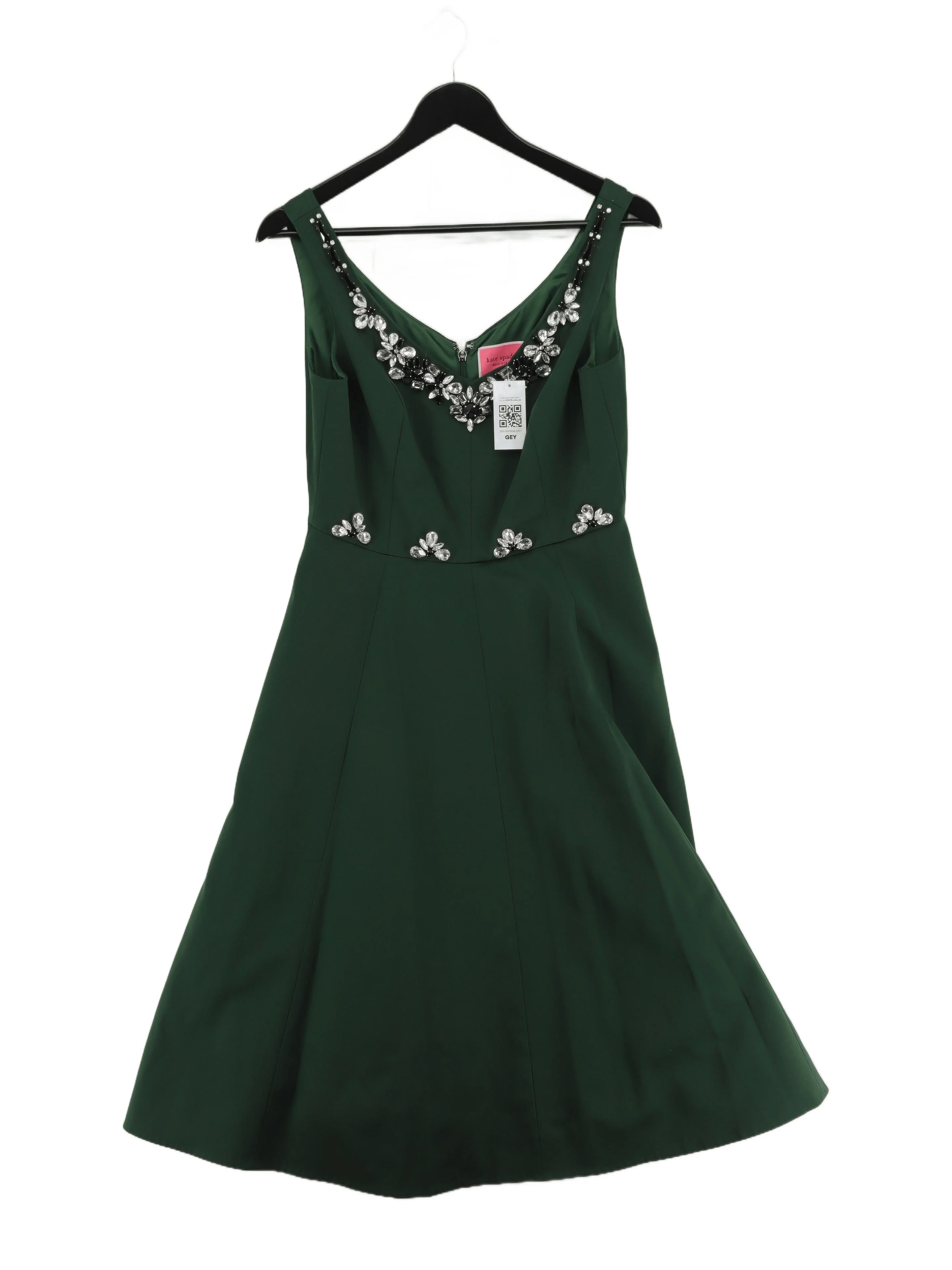 Kate Spade A-Line Midi Dress in Green