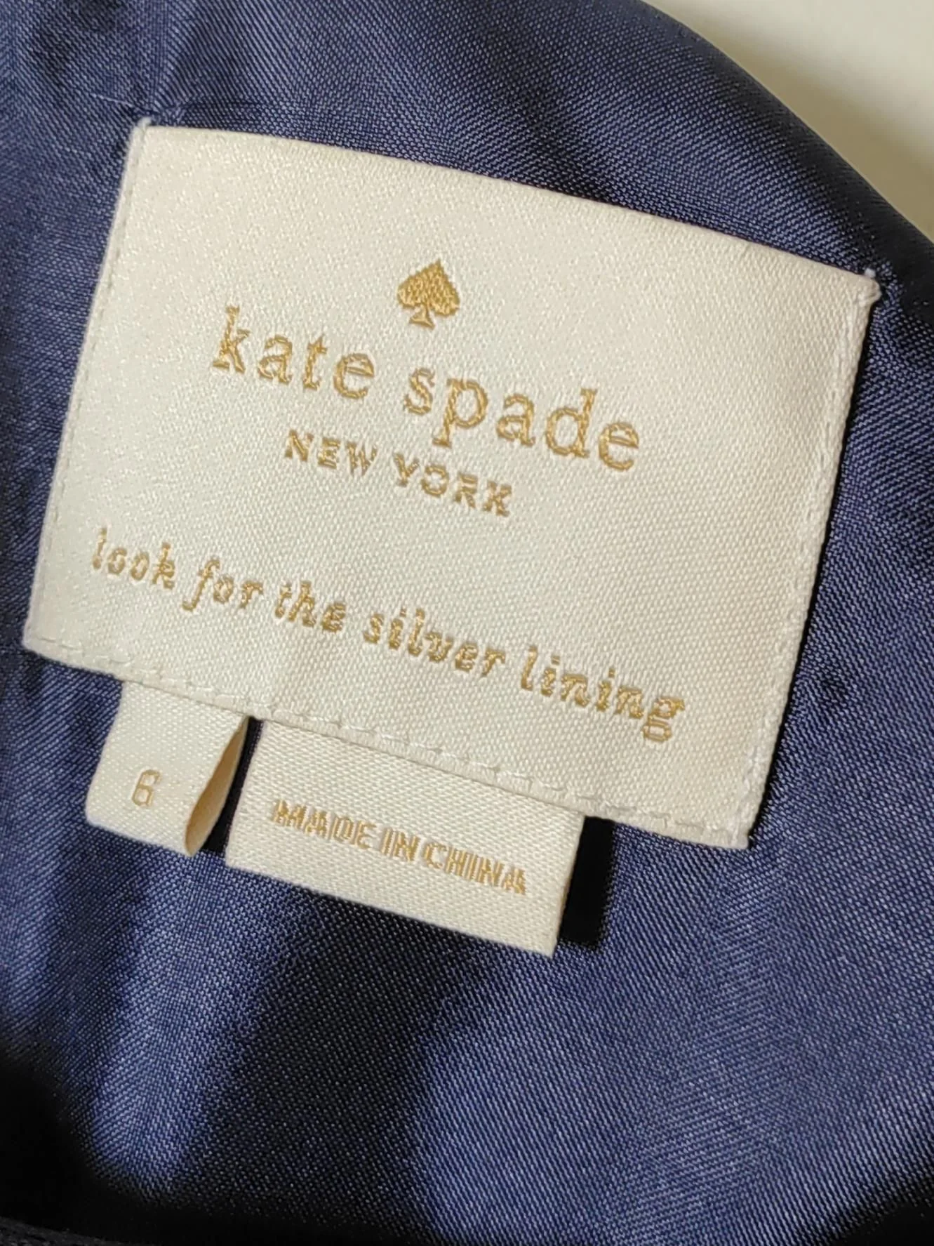 Kate Spade A-Line Mini Dress in Blue - Image 5