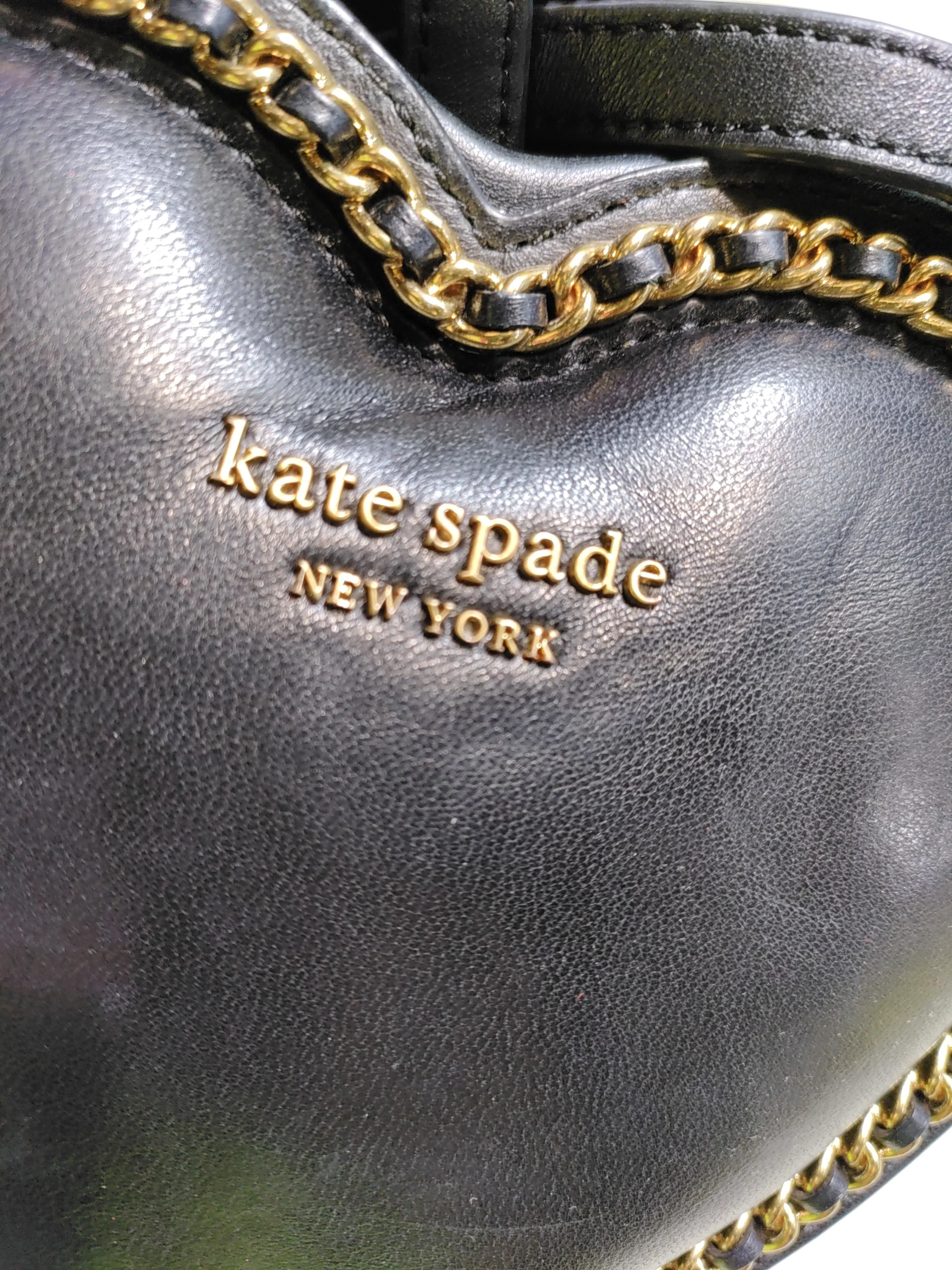 Kate Spade Women's Bag Black Polkadot 100% Leather Crossbody - Image 5