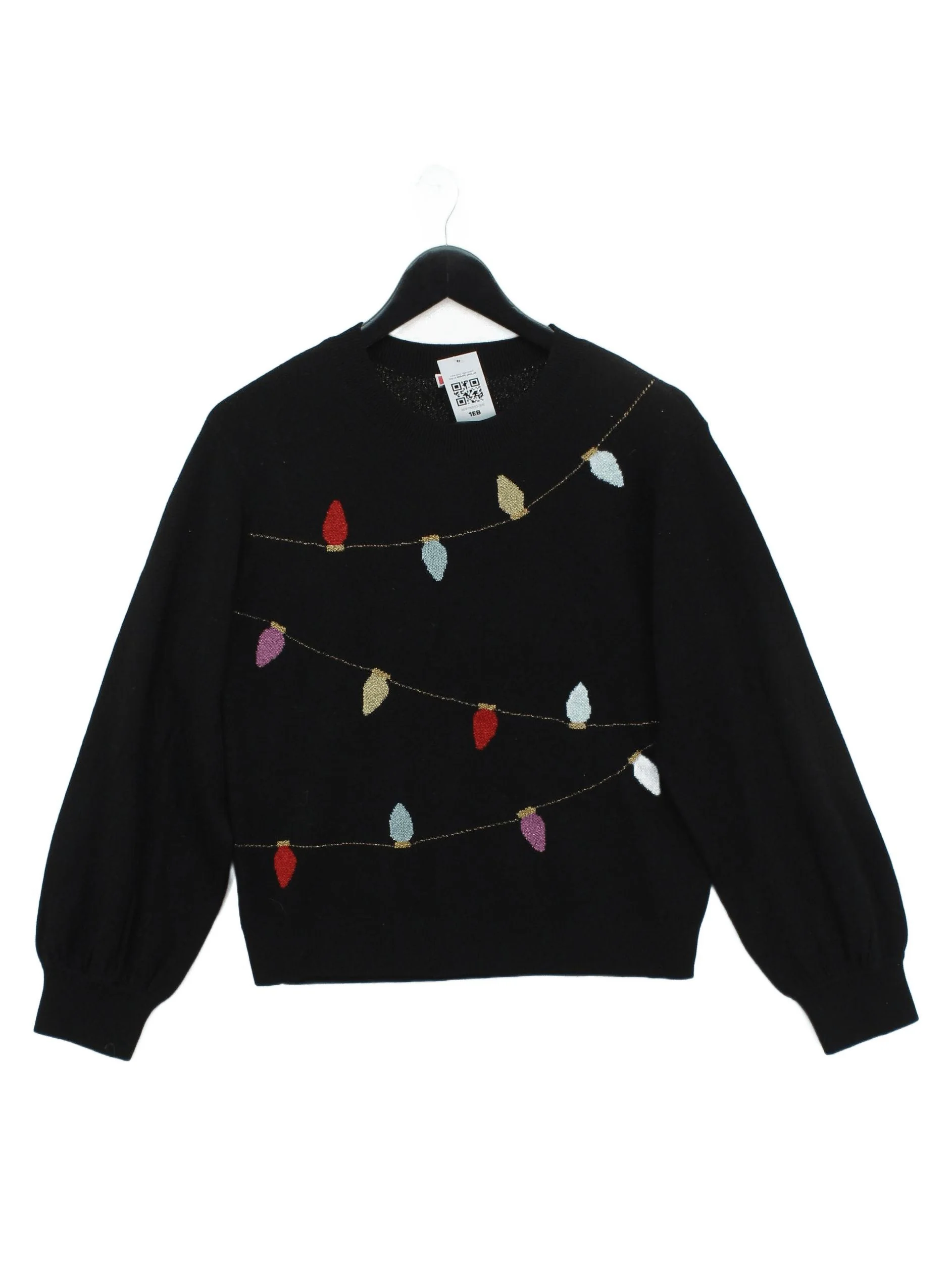 Kate Spade Women's Jumper S Black Wool with Polyamide, Elastane Pullover