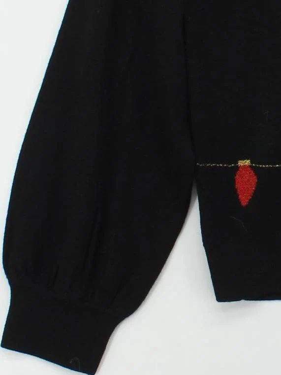 Kate Spade Women's Jumper S Black Wool with Polyamide, Elastane Pullover - Image 4