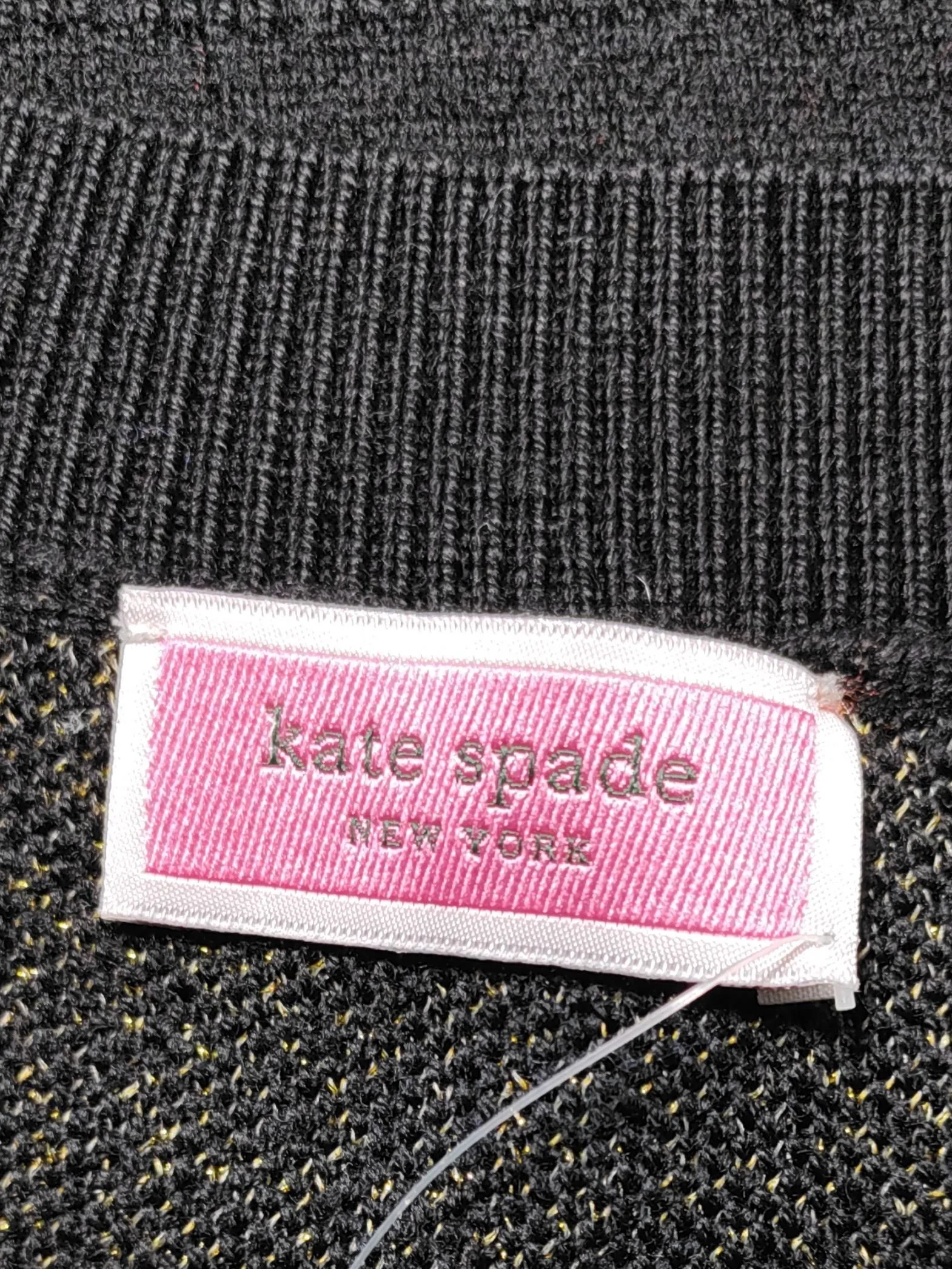 Kate Spade Women's Jumper S Black Wool with Polyamide, Elastane Pullover - Image 5