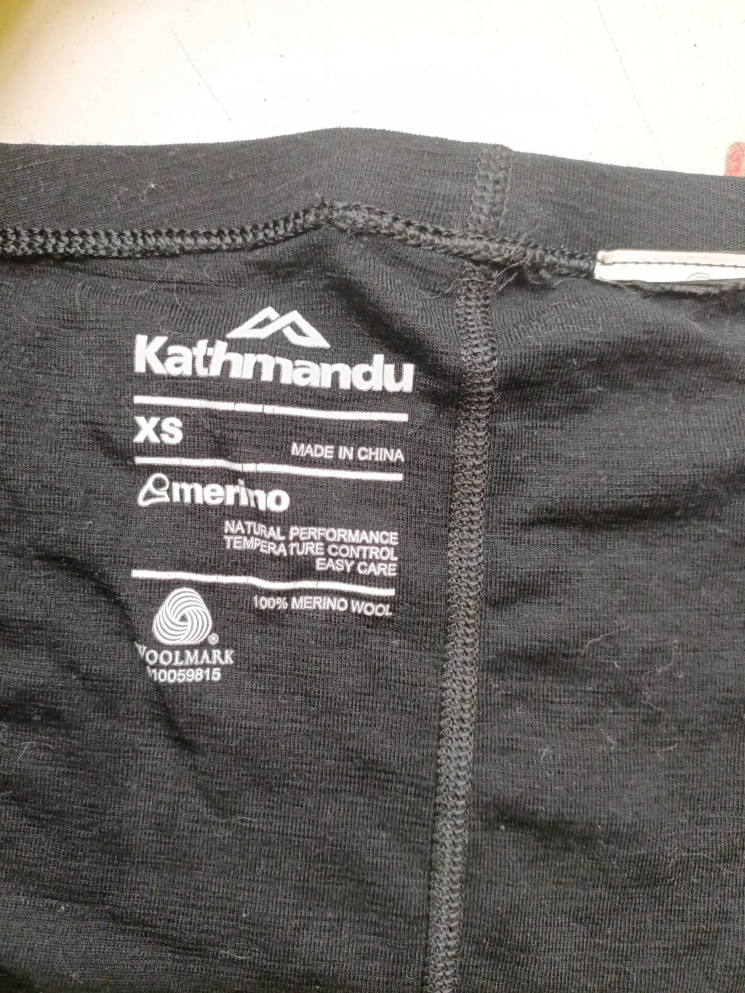 Kathmandu Women's Leggings XS Black 100% Wool Full length - Image 5
