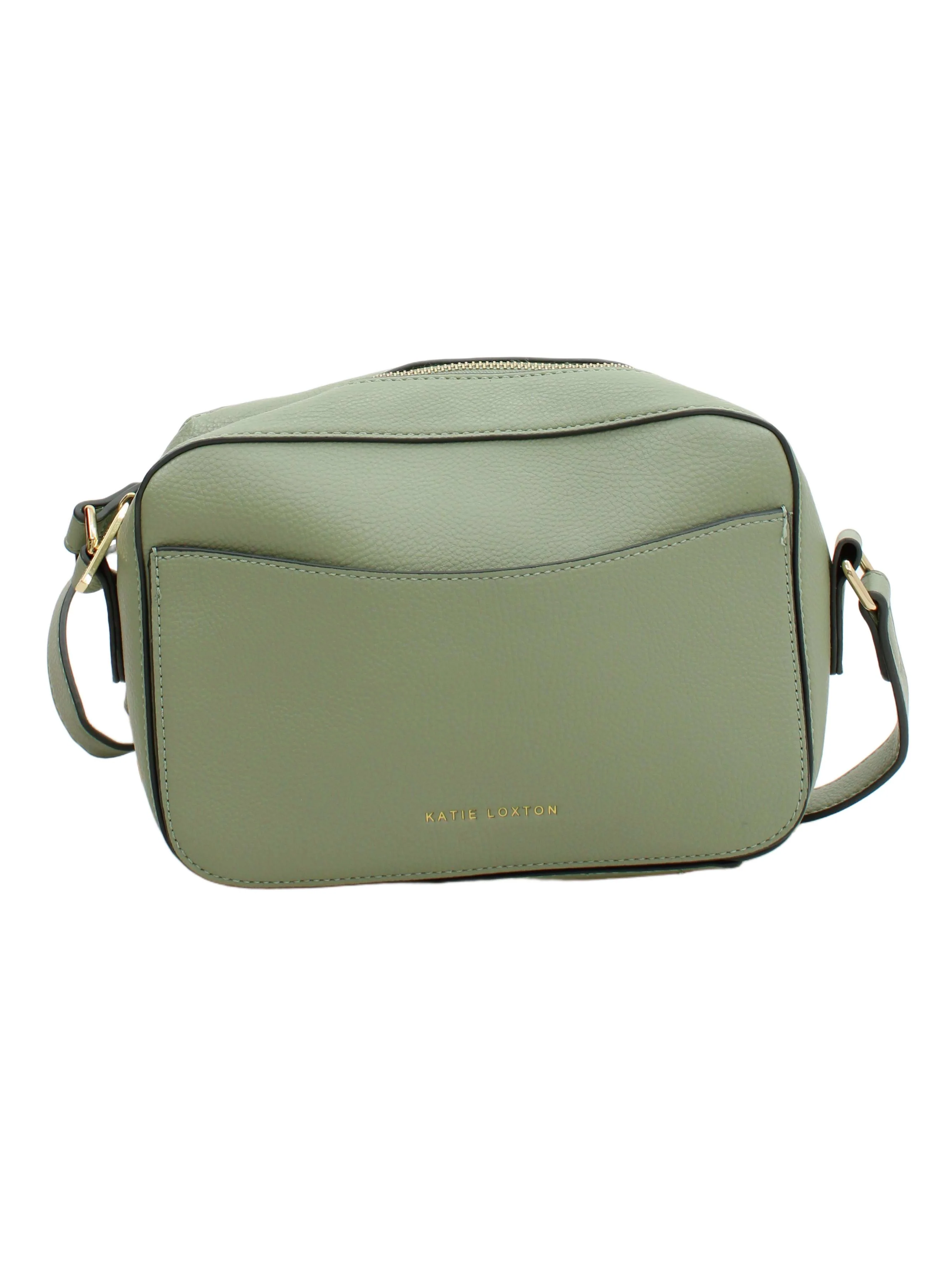 Katie Loxton Women's Bag Green 100% Faux Leather Crossbody