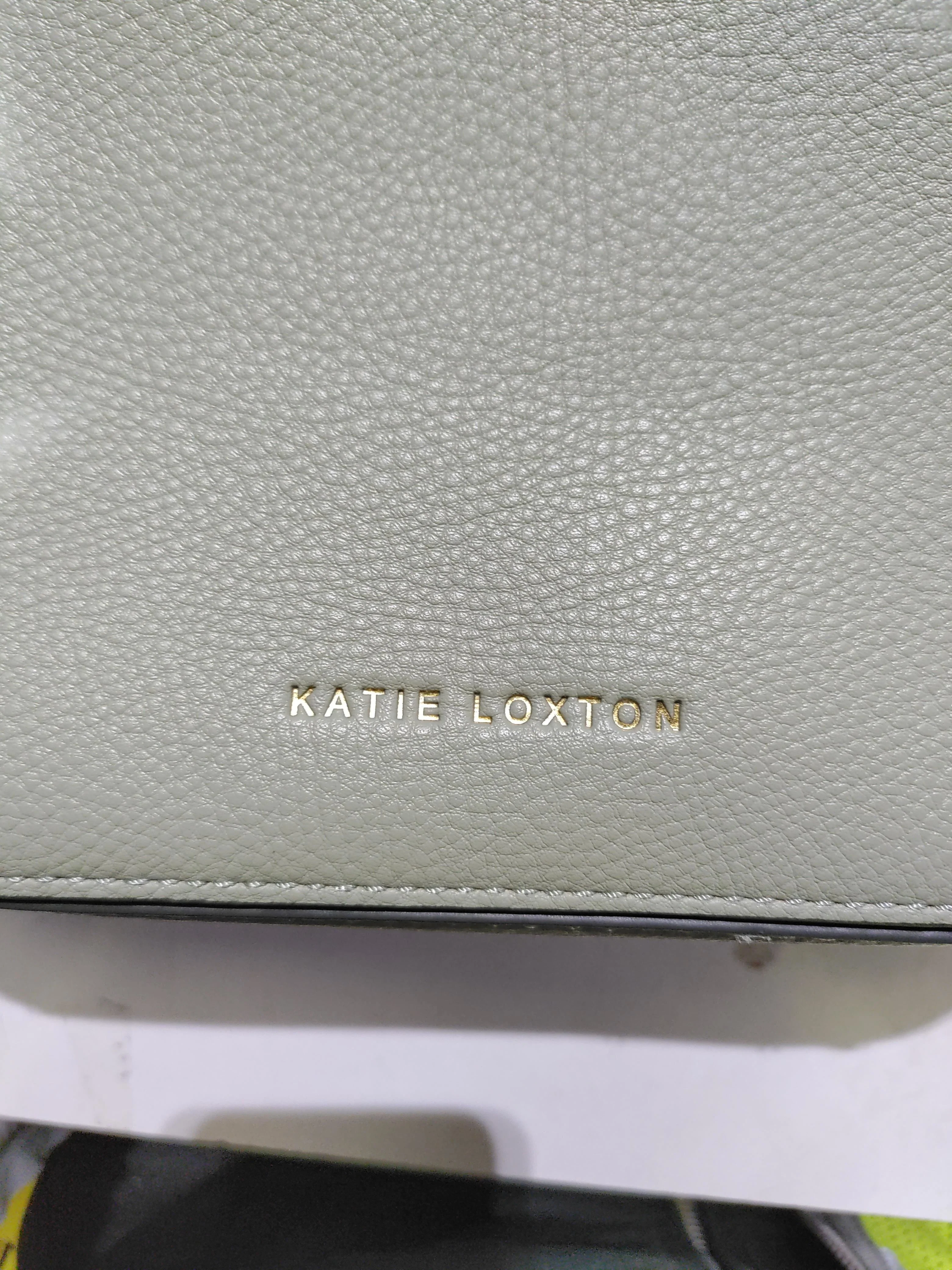 Katie Loxton Women's Bag Green 100% Faux Leather Crossbody - Image 5
