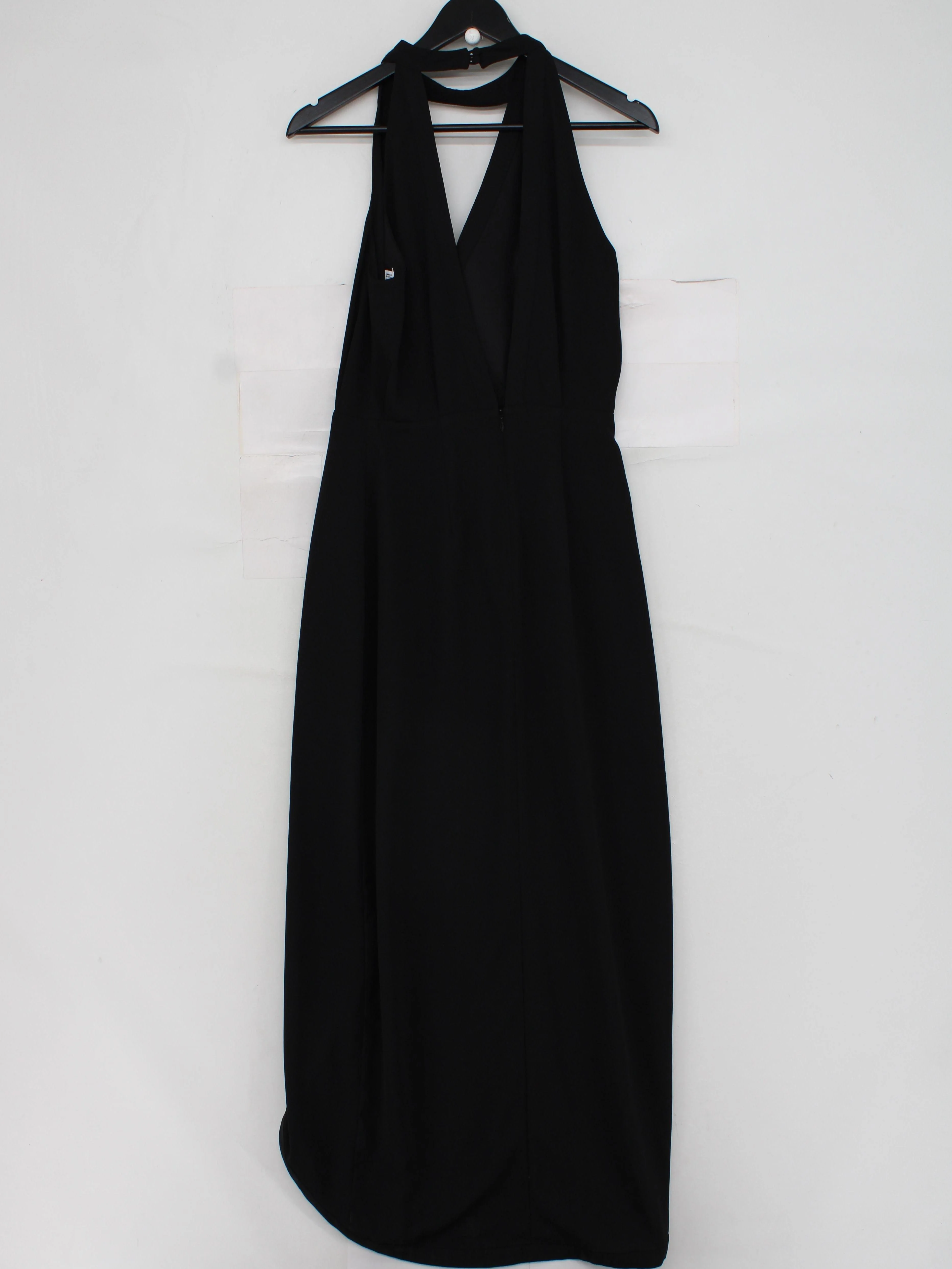 Keepsake Wrap Midi Dress M in Black - Image 2
