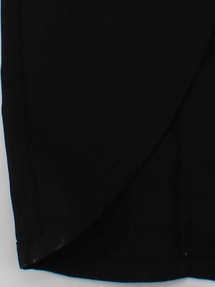 Keepsake Wrap Midi Dress M in Black - Image 4