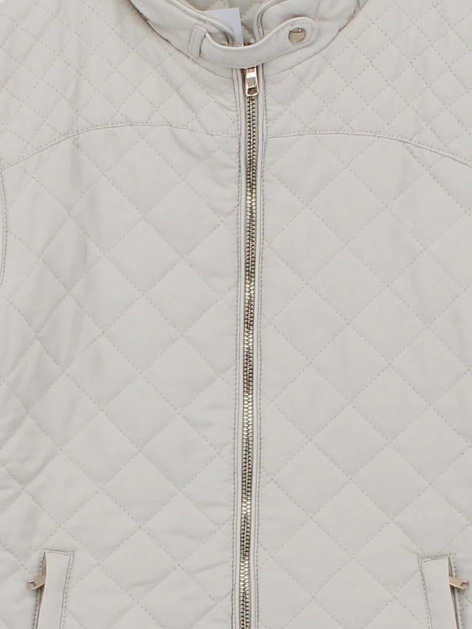 Kelso Women's Coat UK 10 Cream 100% Polyester Overcoat - Image 3