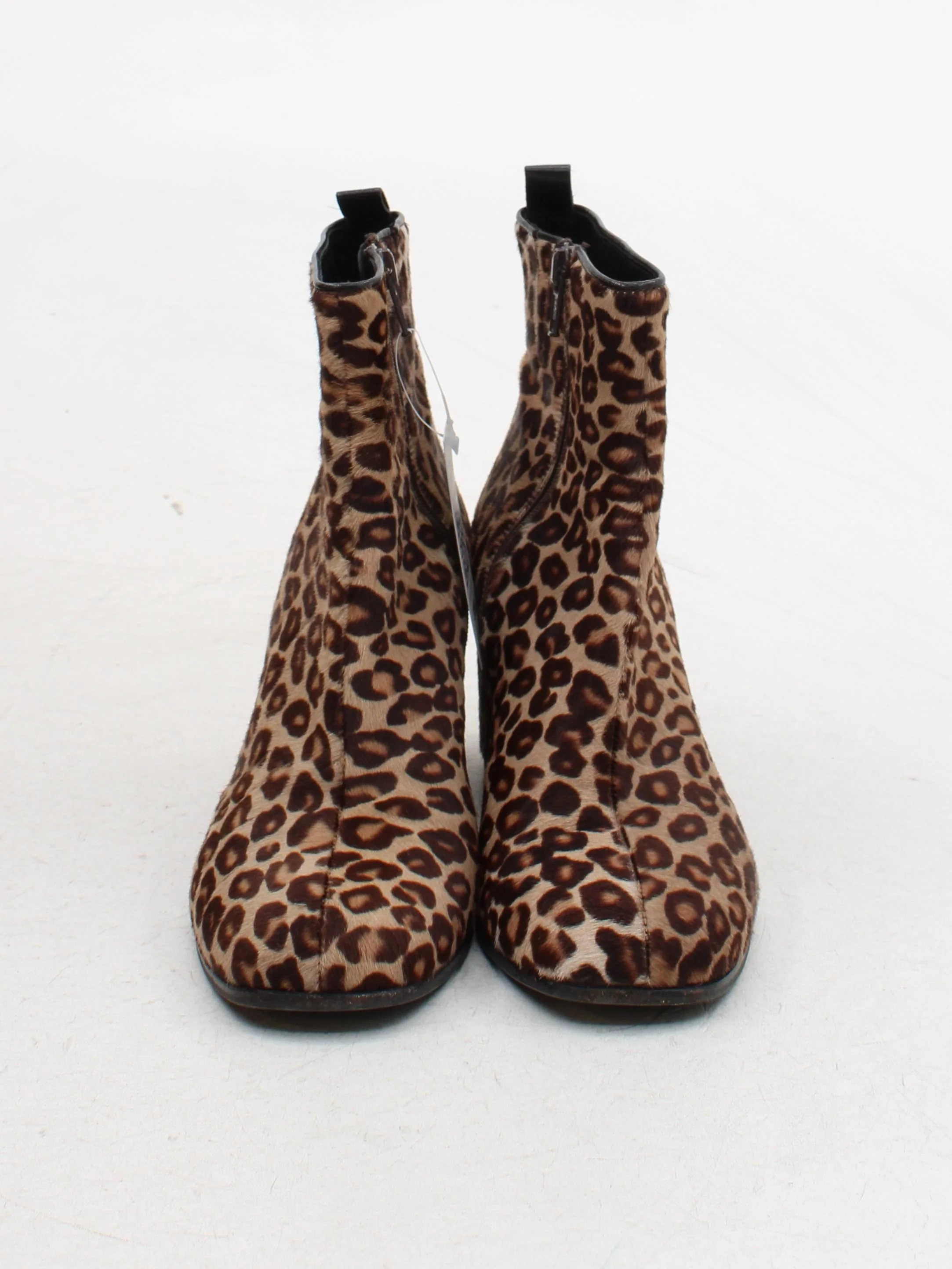 Kennel & Schmenger Women's Boots UK 4.5 Brown Animal Print 100% Leather Combat - Image 2