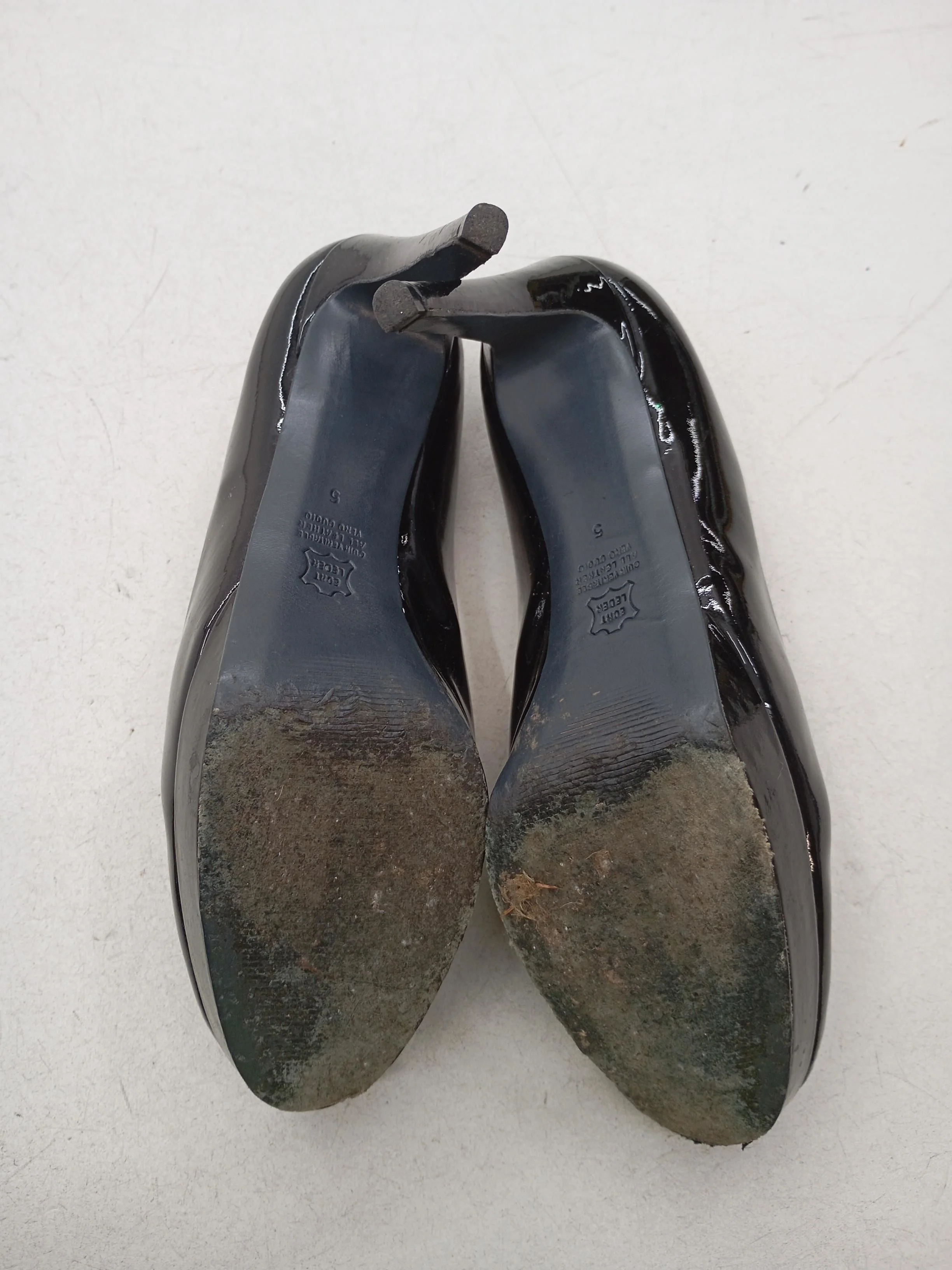 Kennel & Schmenger Women's Heels UK 5 Black 100% Leather Platform - Image 7