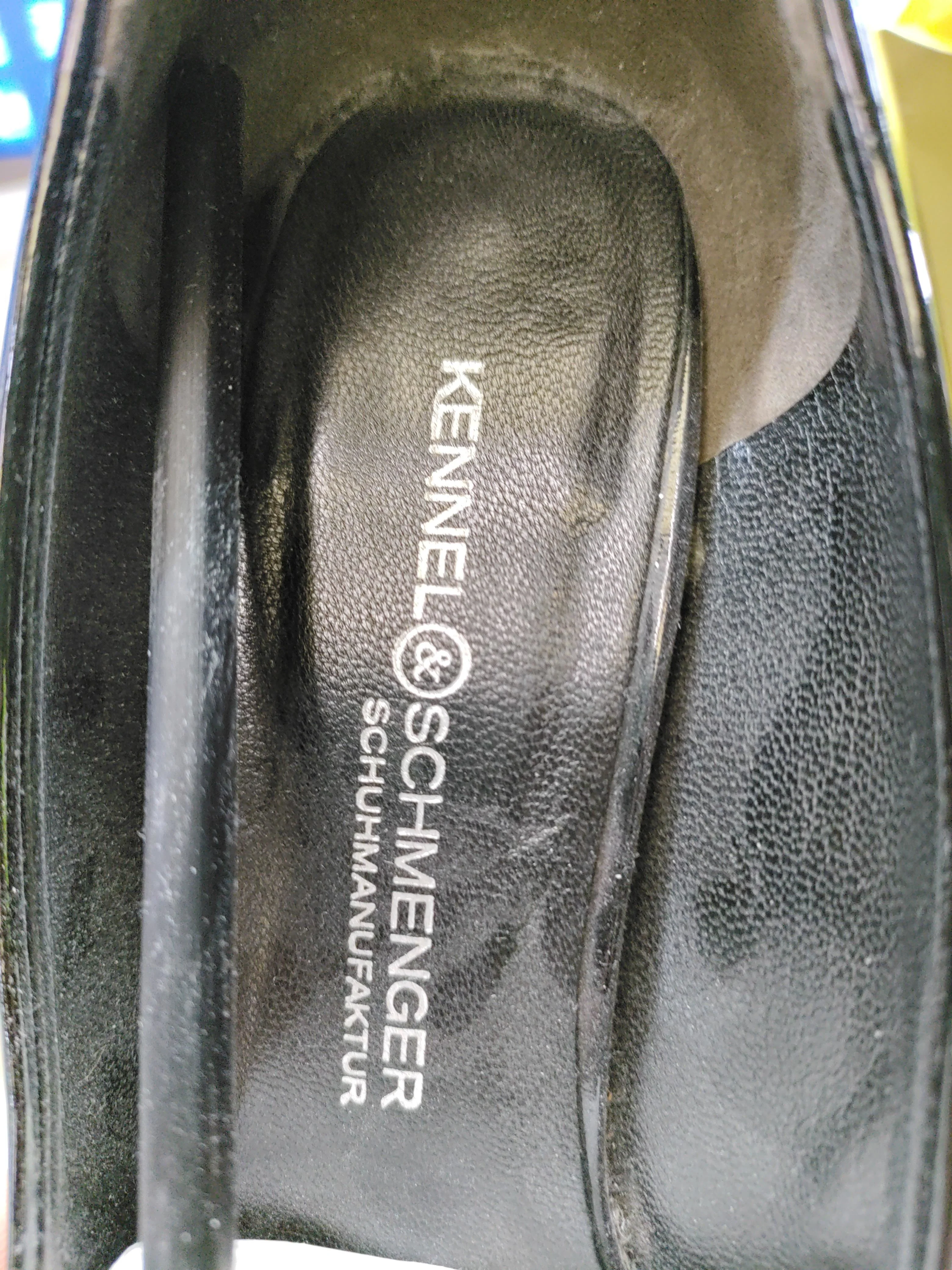 Kennel & Schmenger Women's Heels UK 5 Black 100% Leather Platform - Image 8