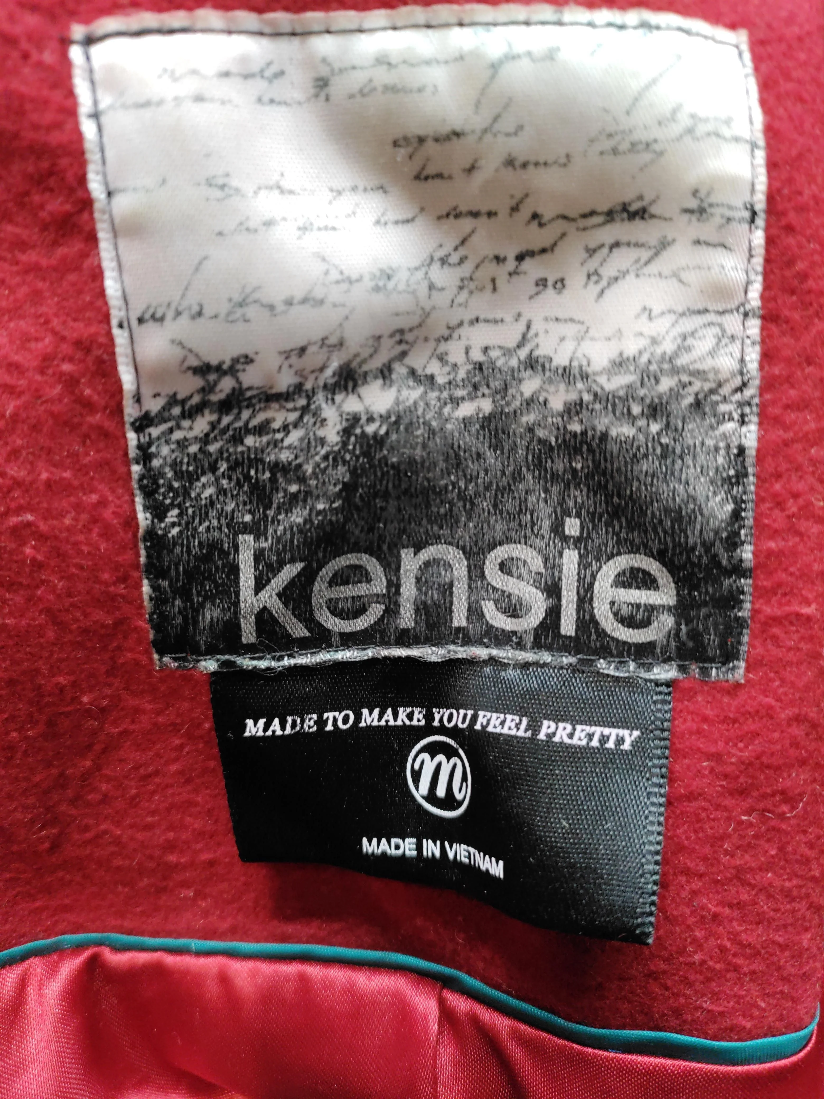 Kensie Motorcycle Jacket jacket red - Image 5