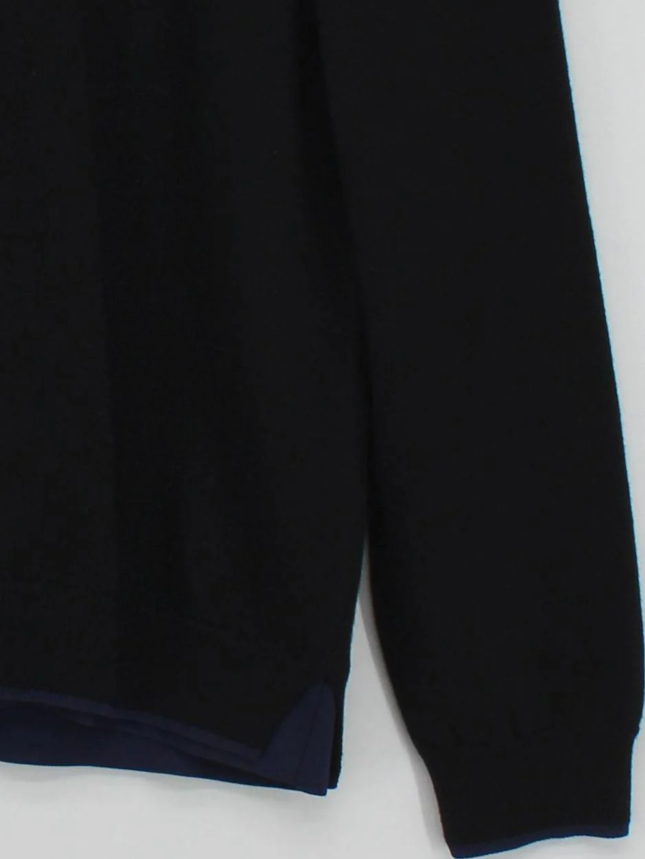 Kenzo Men's Cardigan L Black Graphic Wool with Polyamide Collared Cardigan - Image 4