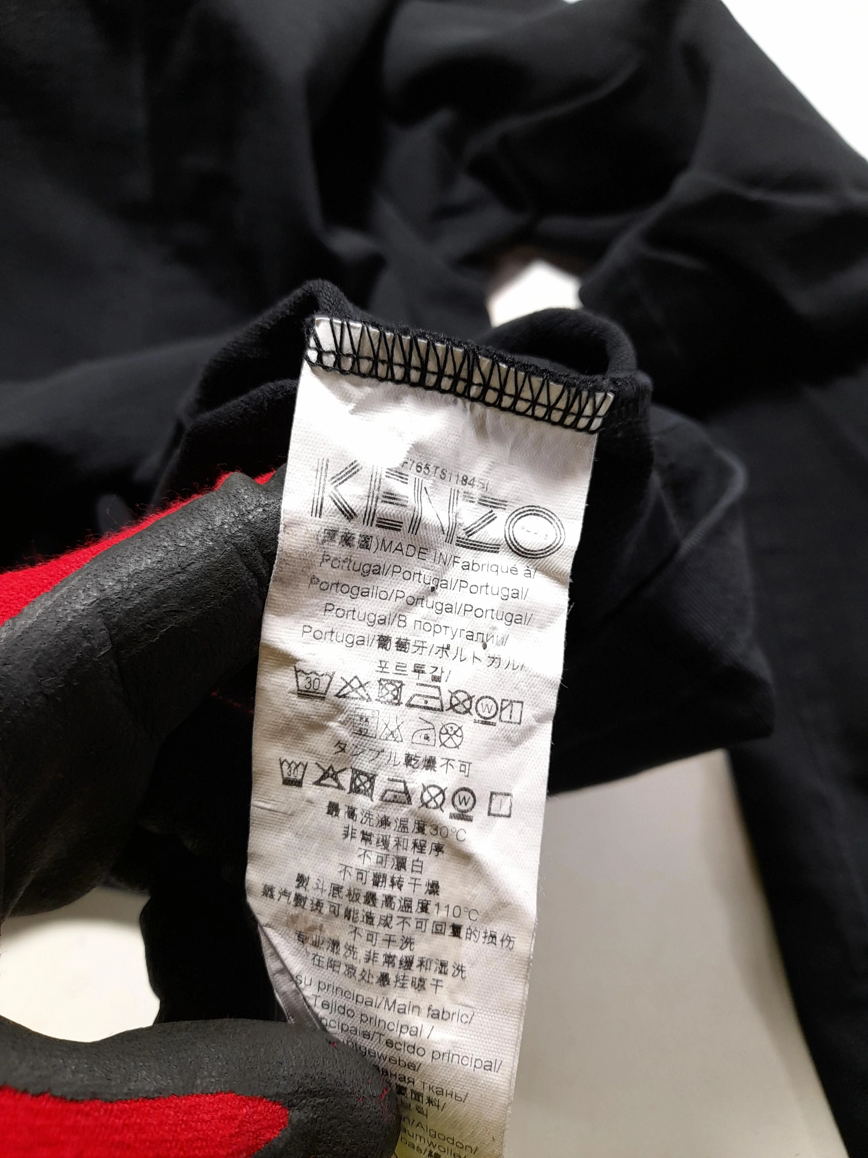Kenzo Men's Hoodie XL Black Graphic 100% Cotton Pullover - Image 7