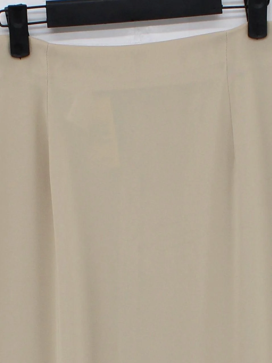 Kenzo Women's Maxi Skirt UK 10 Cream 100% Polyester Long Maxi - Image 3