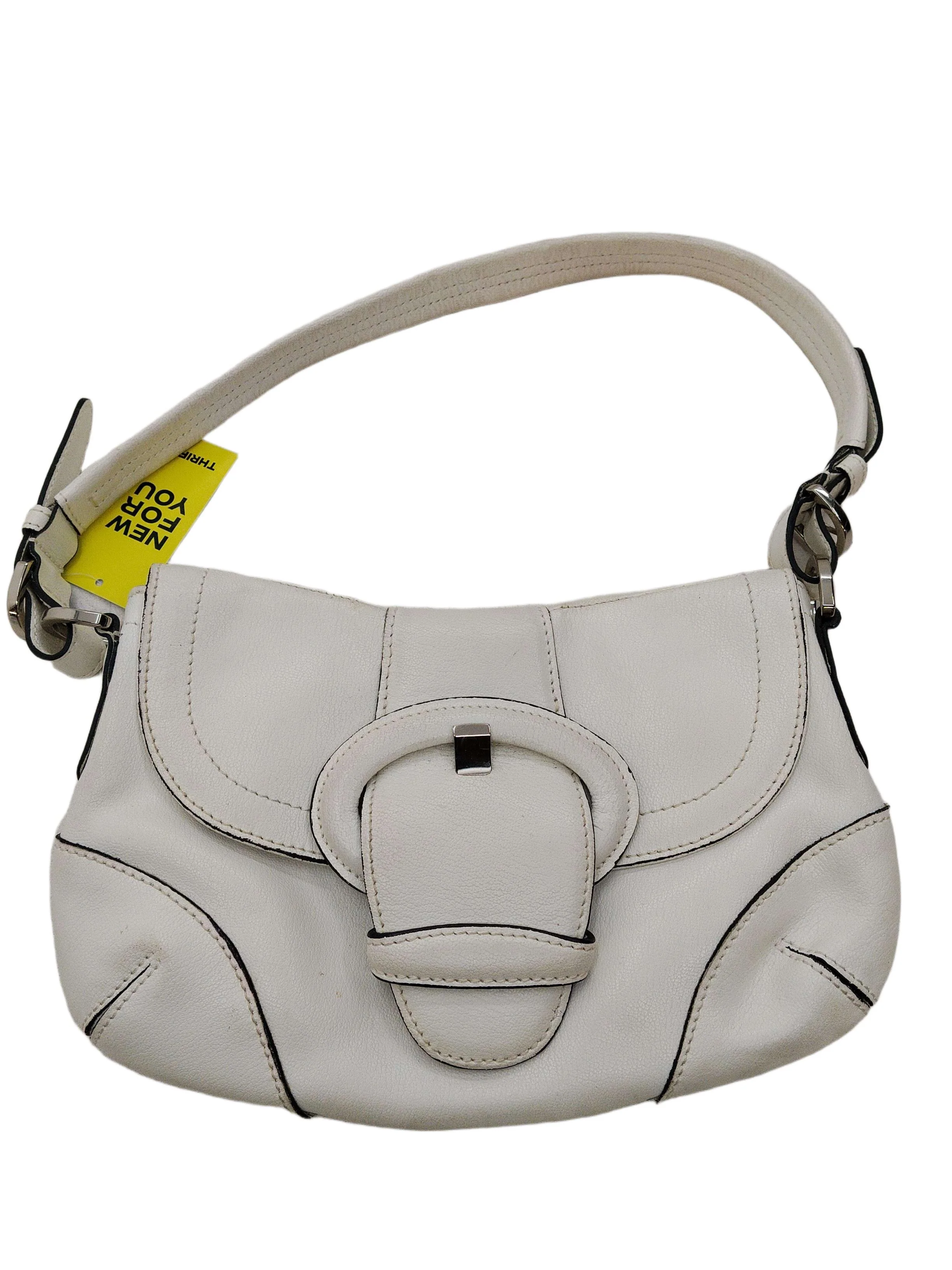 Kesslord Women's Bag White 100% Leather Shoulder Bag